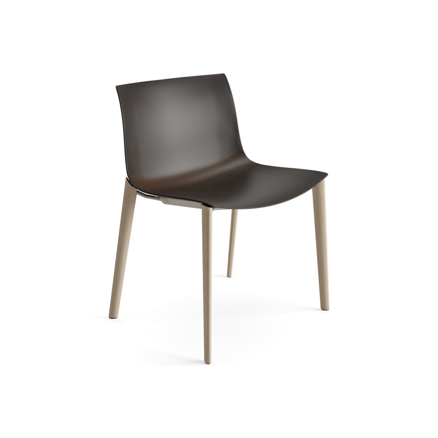 Vertoon produk Catifa Carta - 4 Wood Legs van vervaardiger Arper
