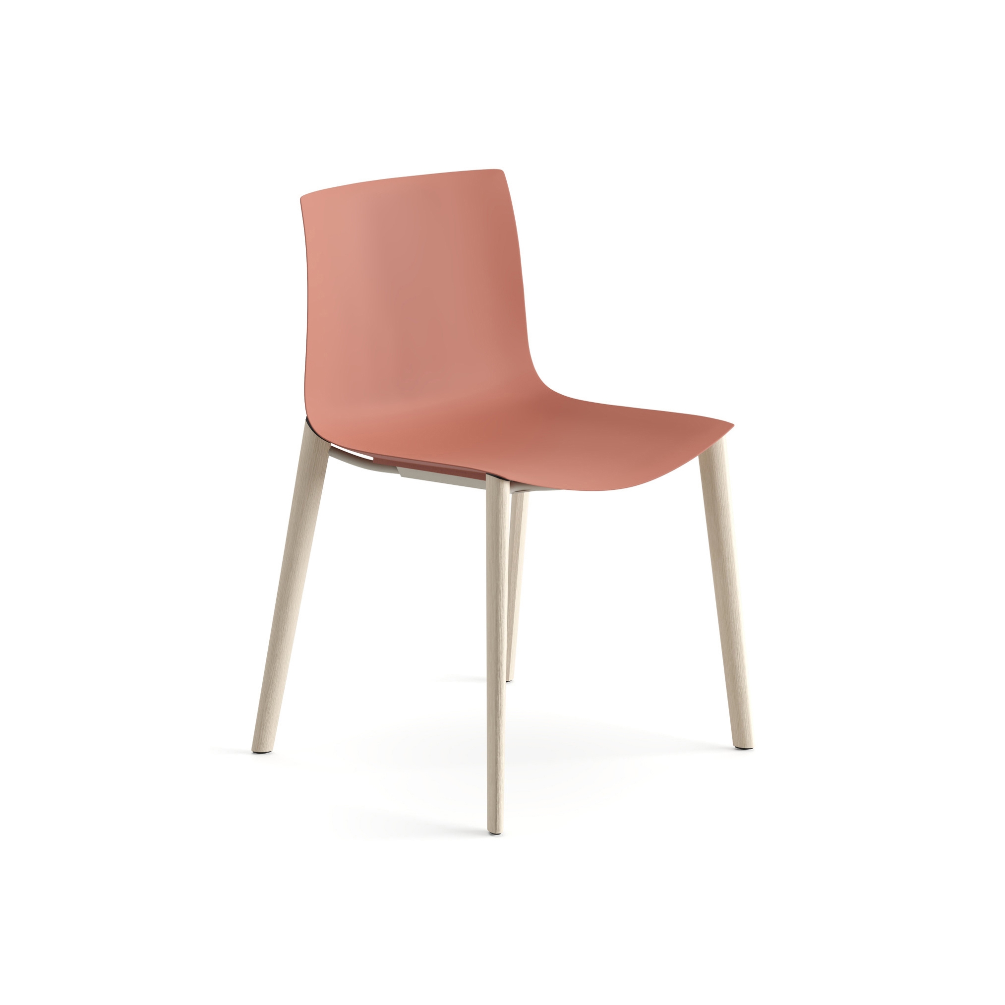 Vertoon produk Catifa (RE) 46 - 4 Wood Legs van vervaardiger Arper