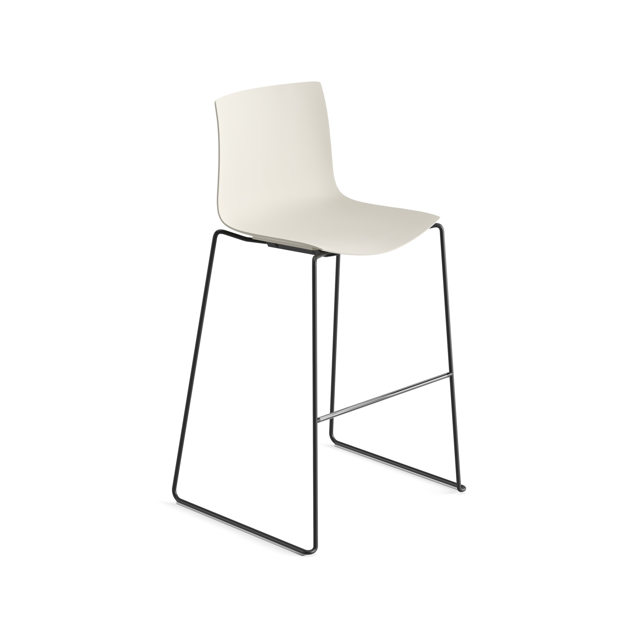 Display product Catifa (RE) 46 - Counter Stool – Sled from manufacturer Arper