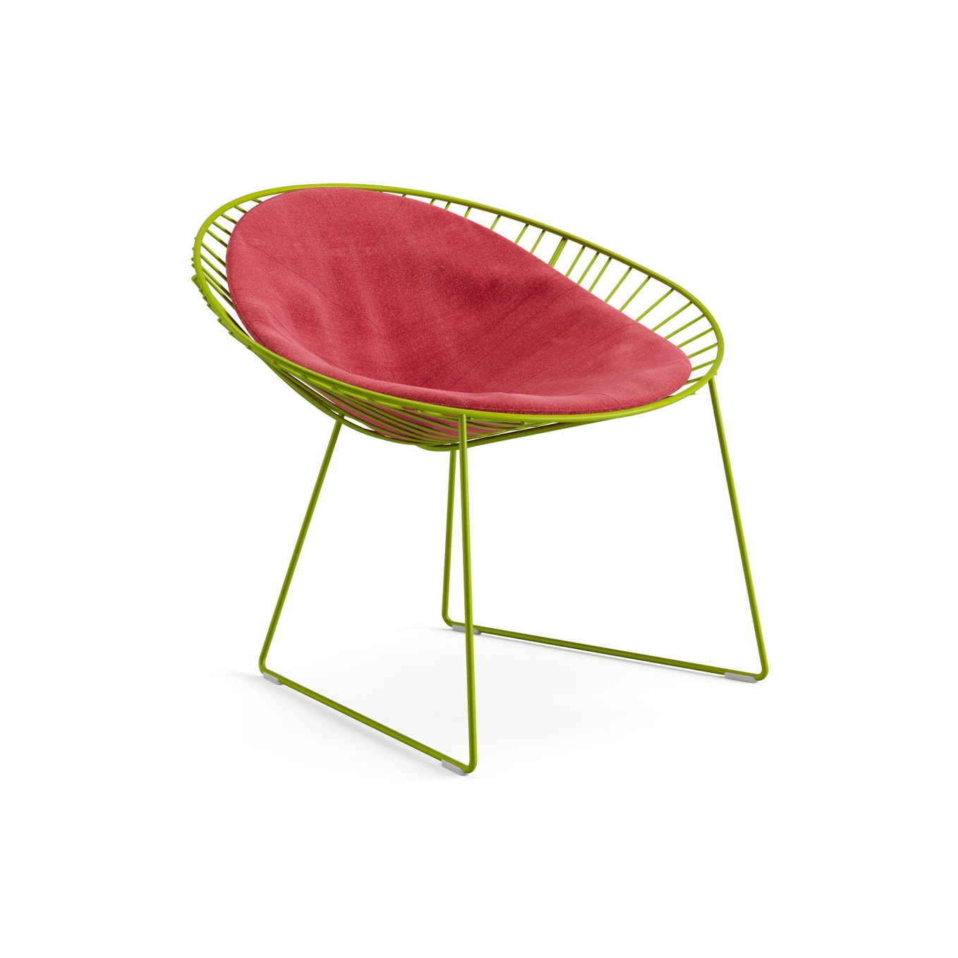 Vertoon produk Leaf - Lounge van vervaardiger Arper