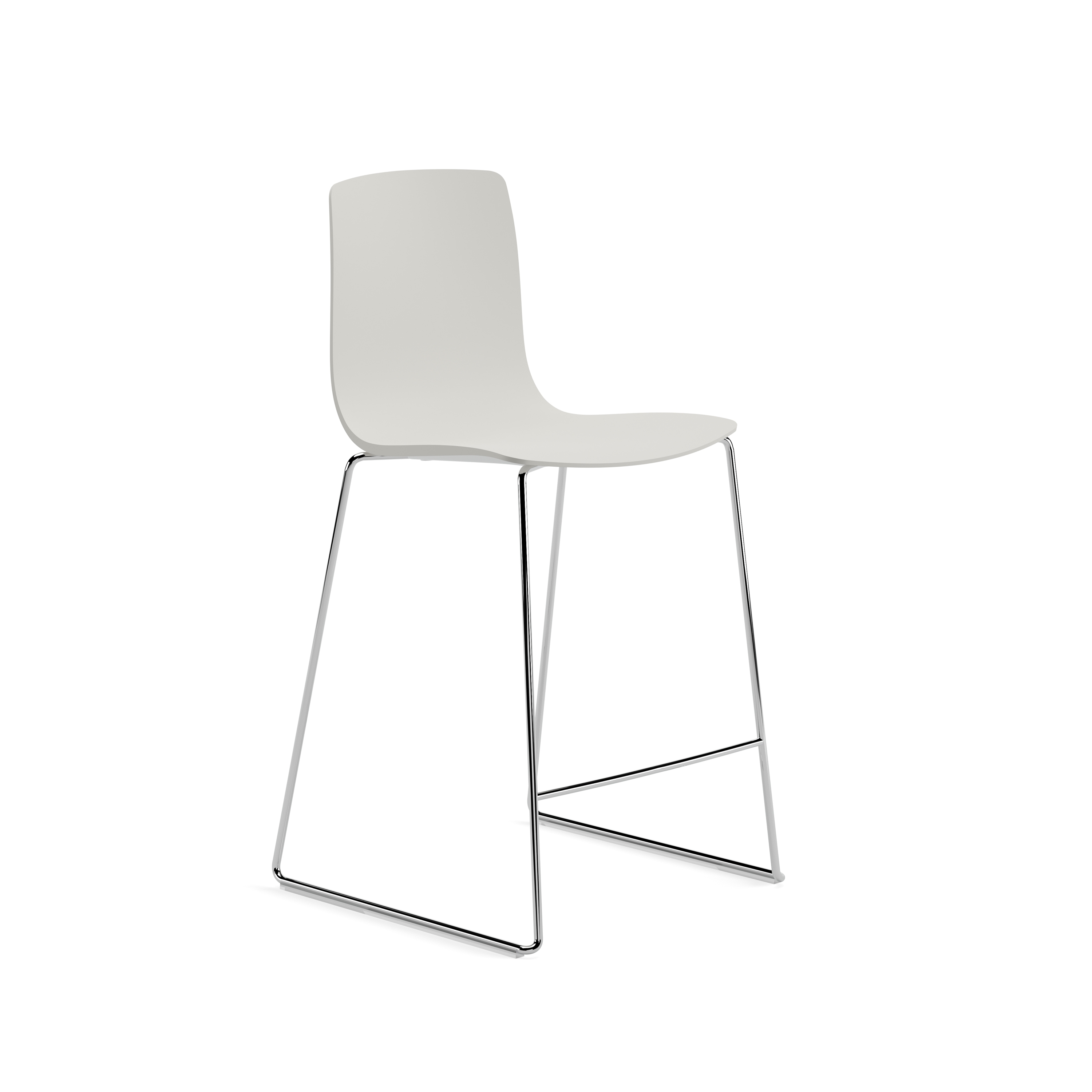 Display product Aava 02 Counter Stool – Sled from manufacturer Arper