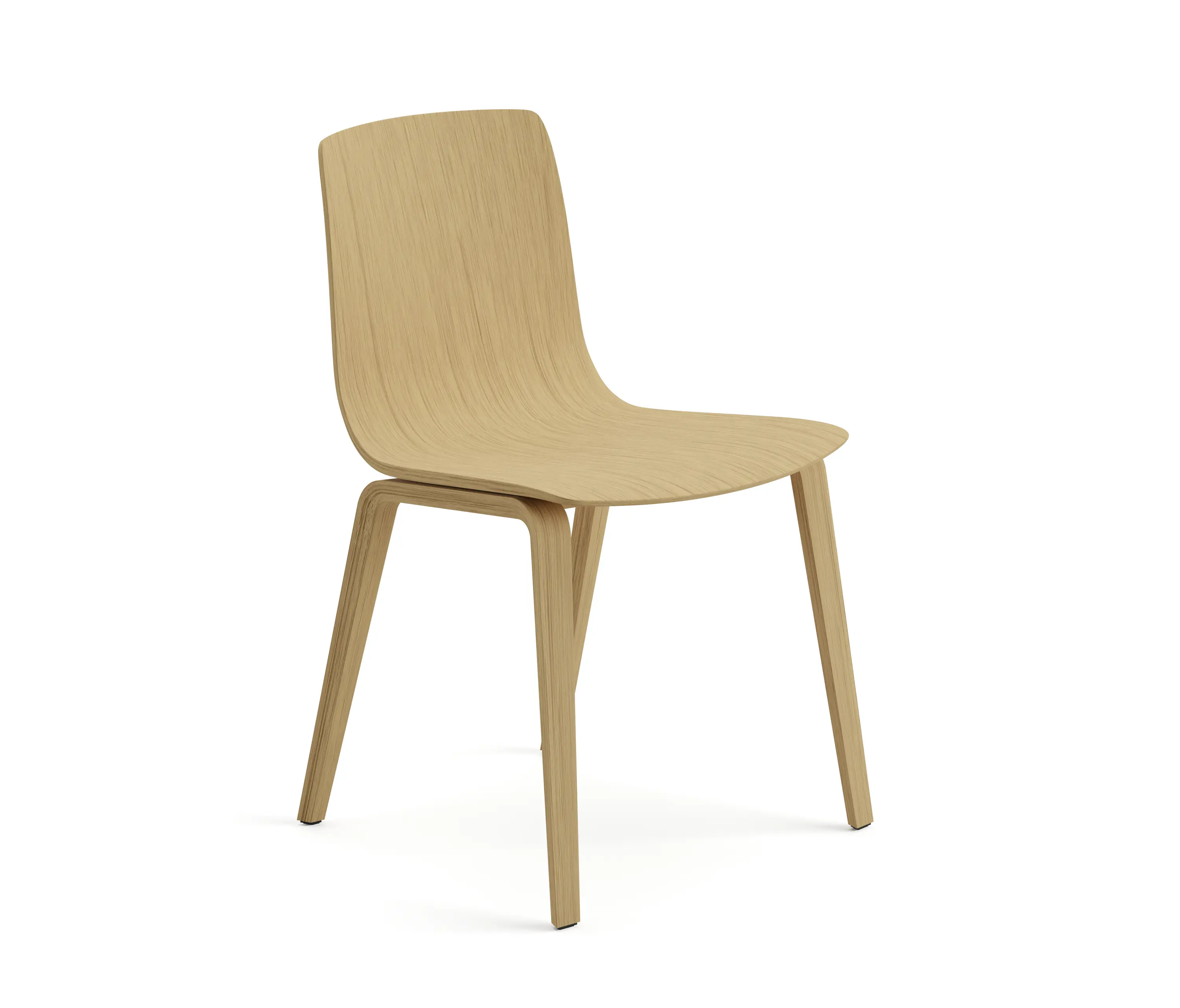 Arper - Aava 02 – 4 gambe legno