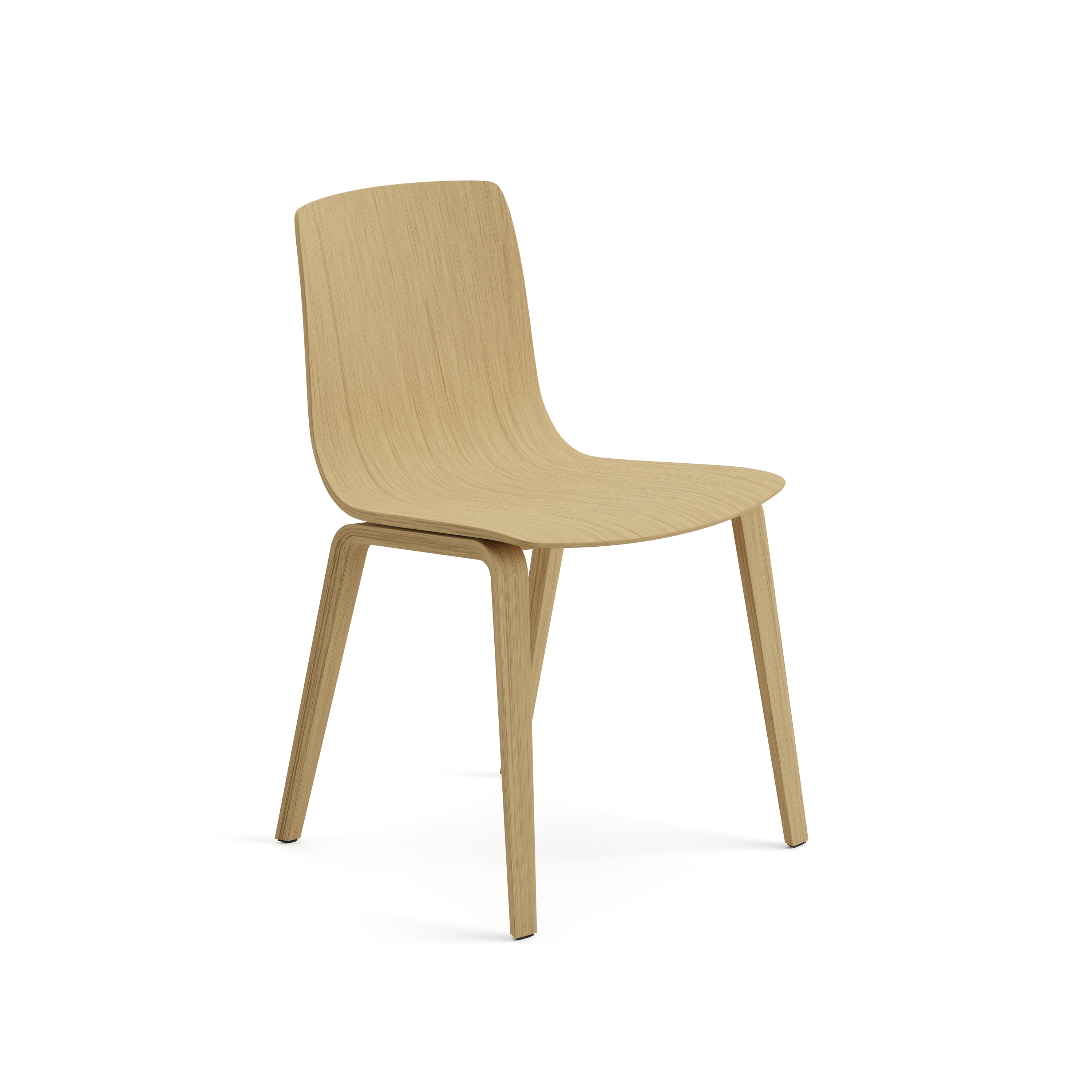 Mostra il prodotto Aava 02 – 4 gambe legno del produttore Arper