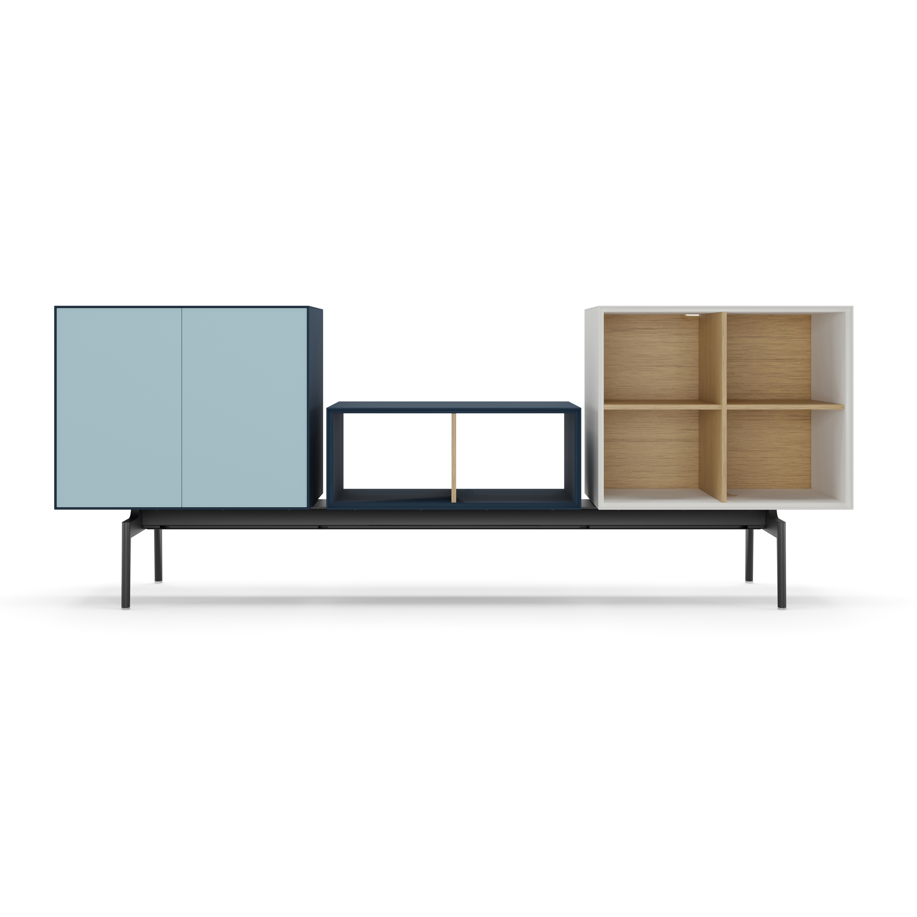 Display product Semiton Modular cabinet – 3 units from manufacturer Arper