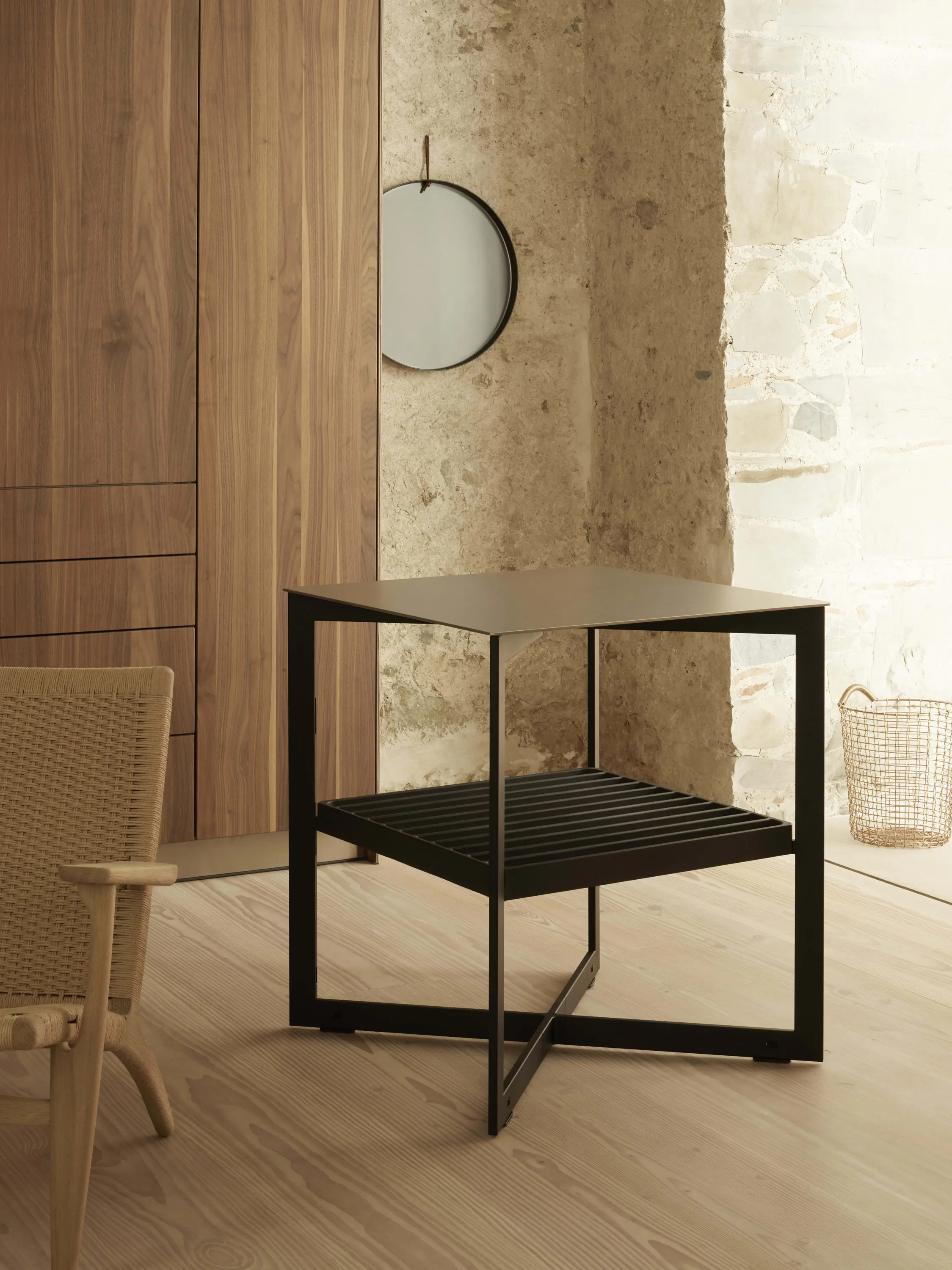bulthaup - b Solitaire in acciaio inox