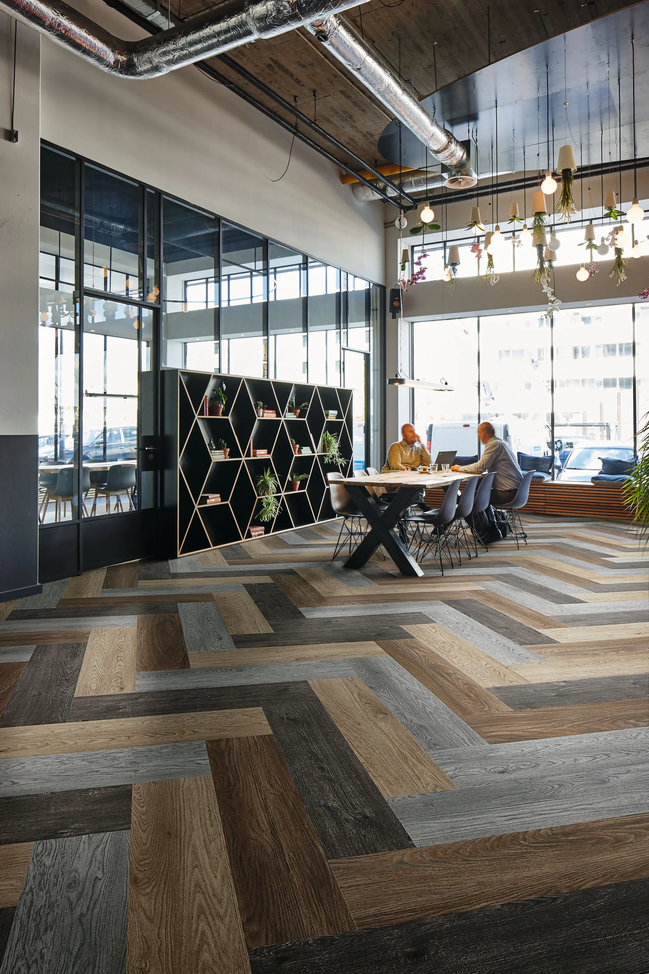 Forbo Flooring - Flotex Planks | Wood red