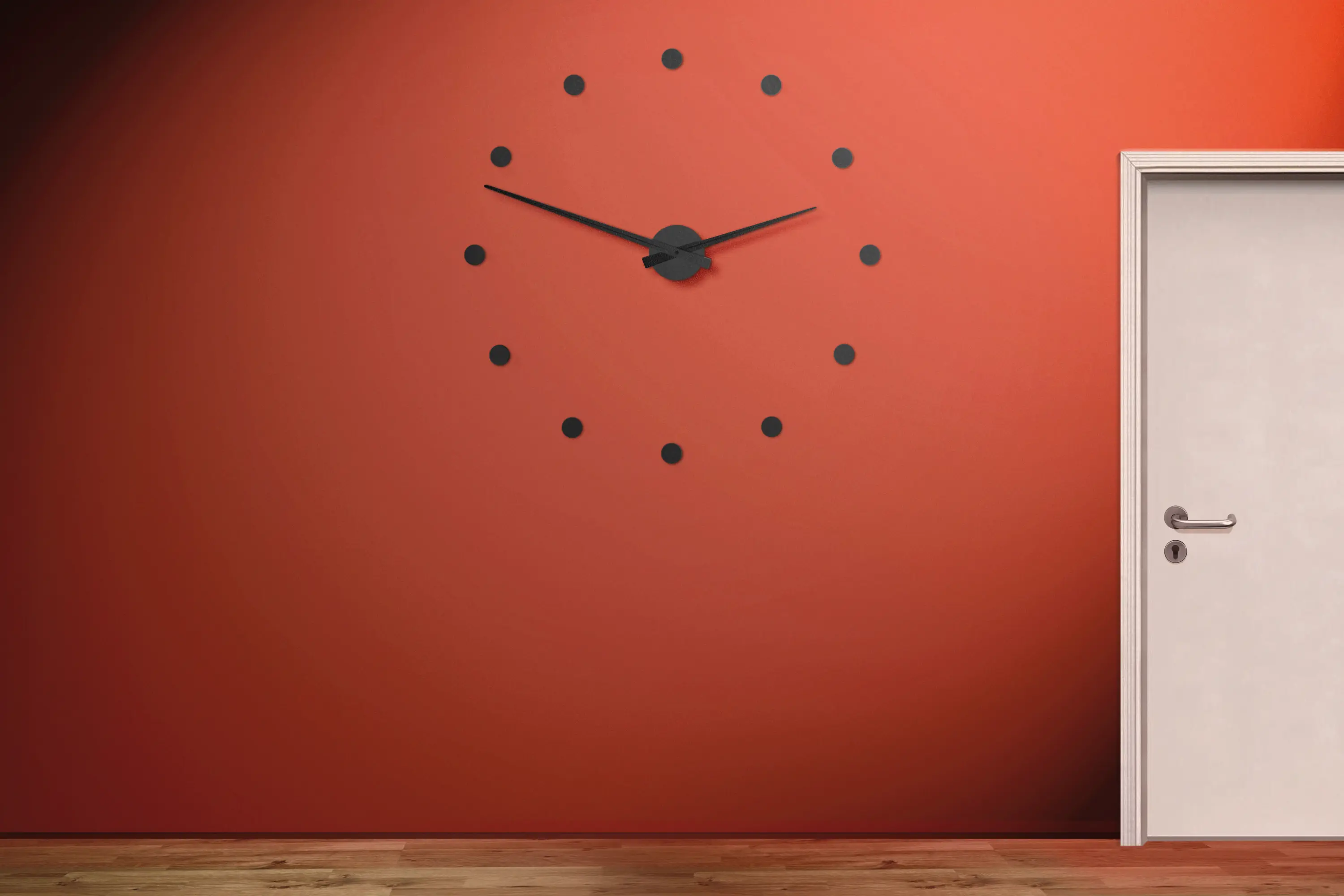 Radius Design - wall clock black