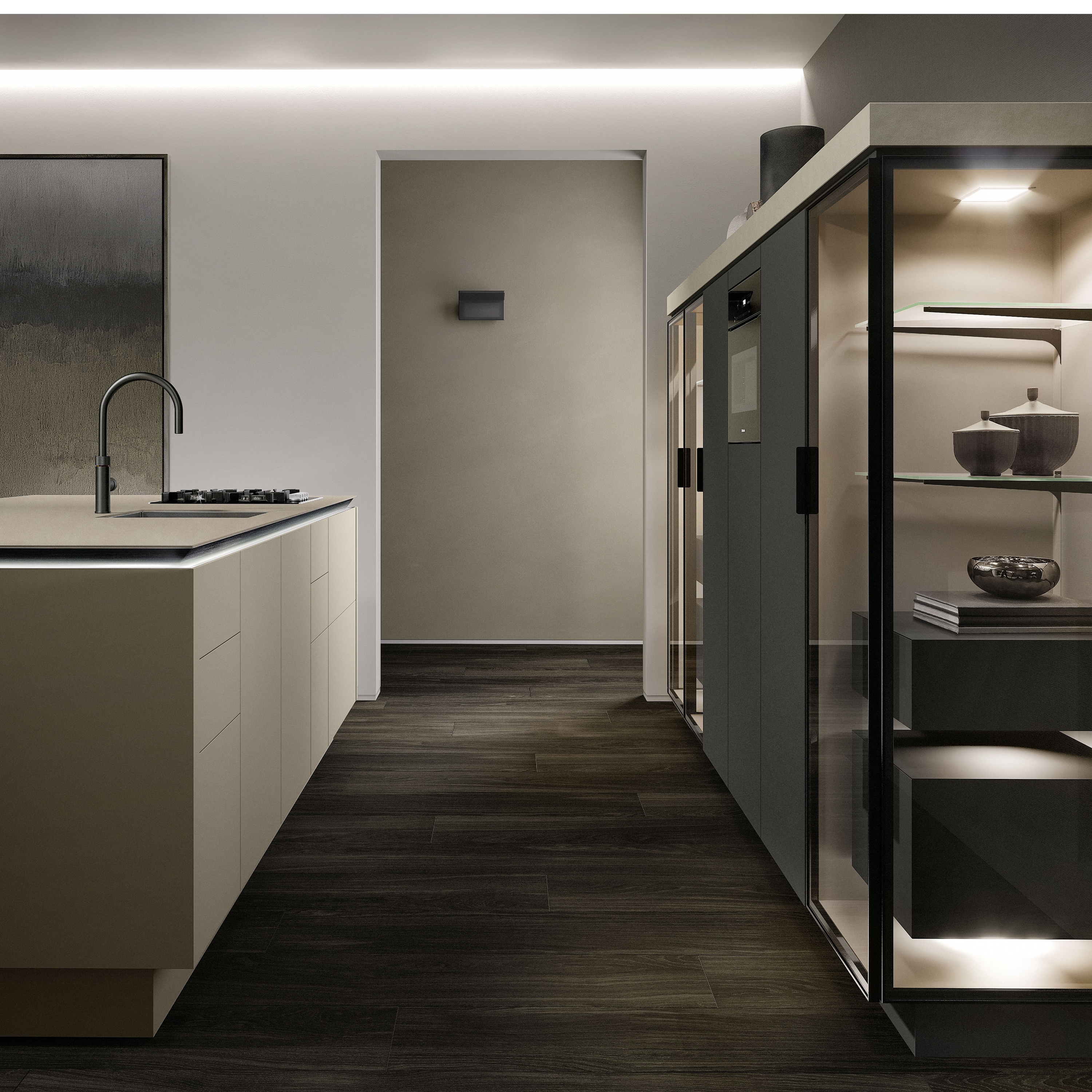 Display product SLX Pure from manufacturer SieMatic