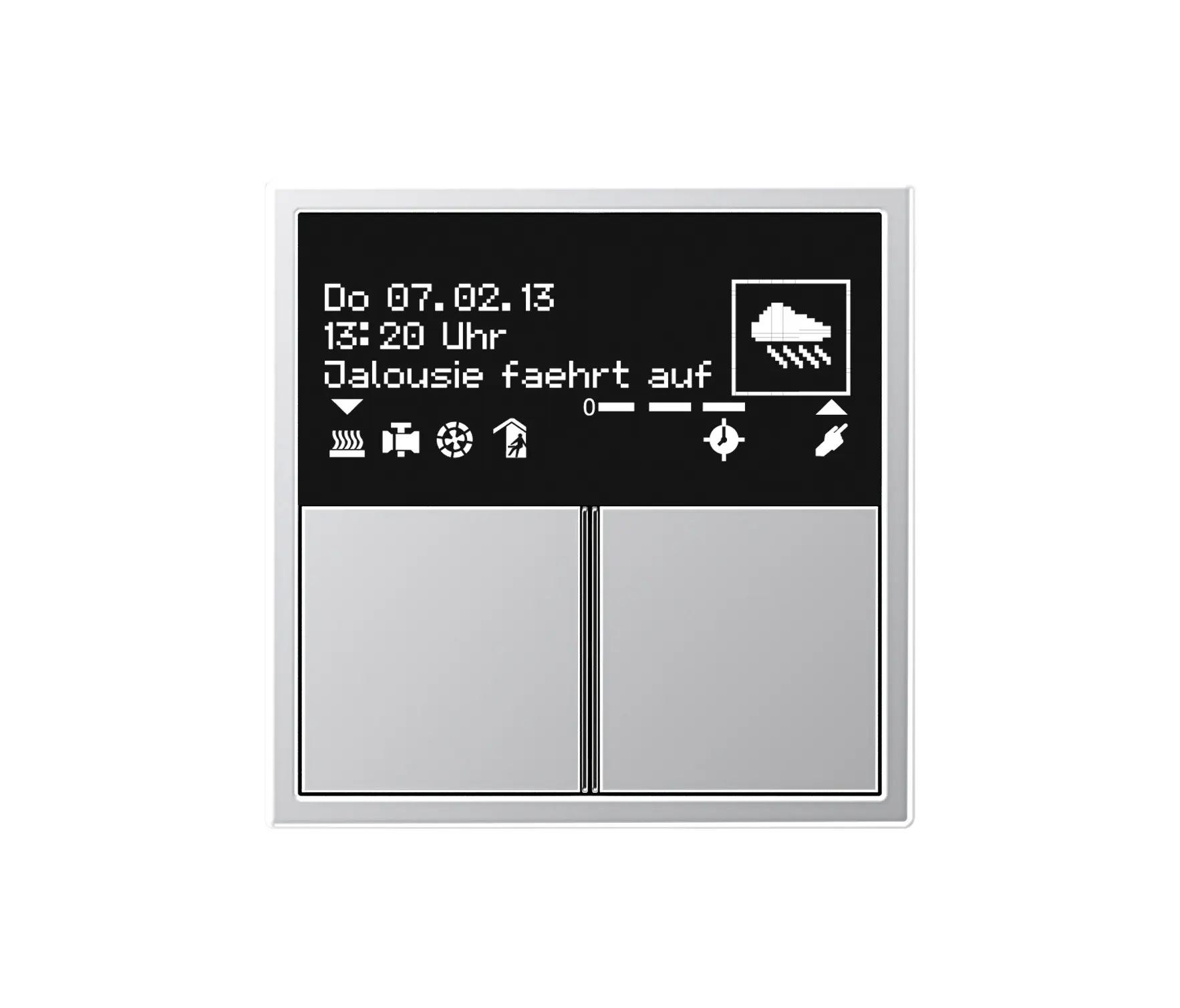 JUNG - KNX Raumcontroller OLED LS 990