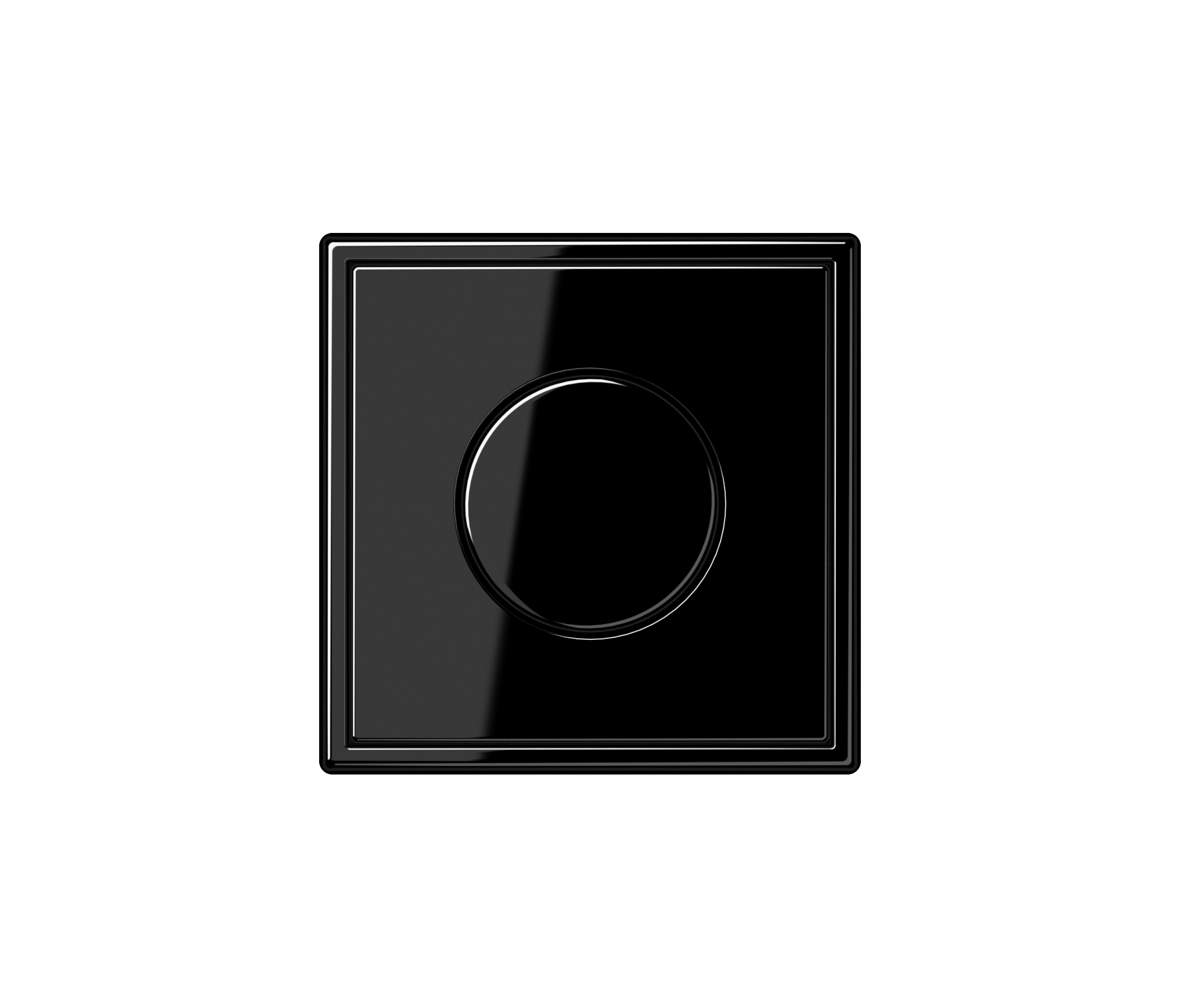 Mostra il prodotto LS 990 | rotary dimmer black del produttore JUNG