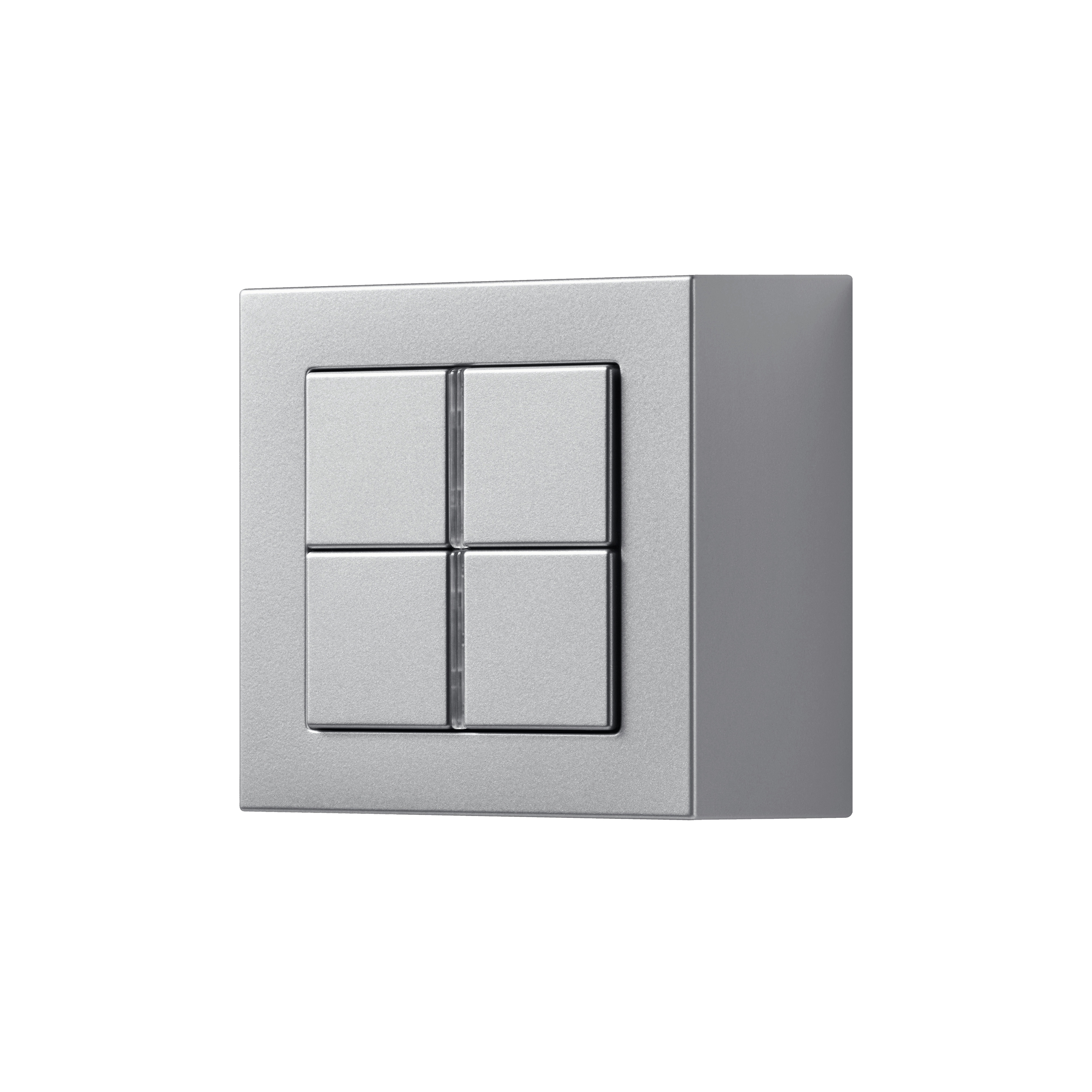 Mostra il prodotto A CUBE KNX compact room controller F 40 in aluminium del produttore JUNG