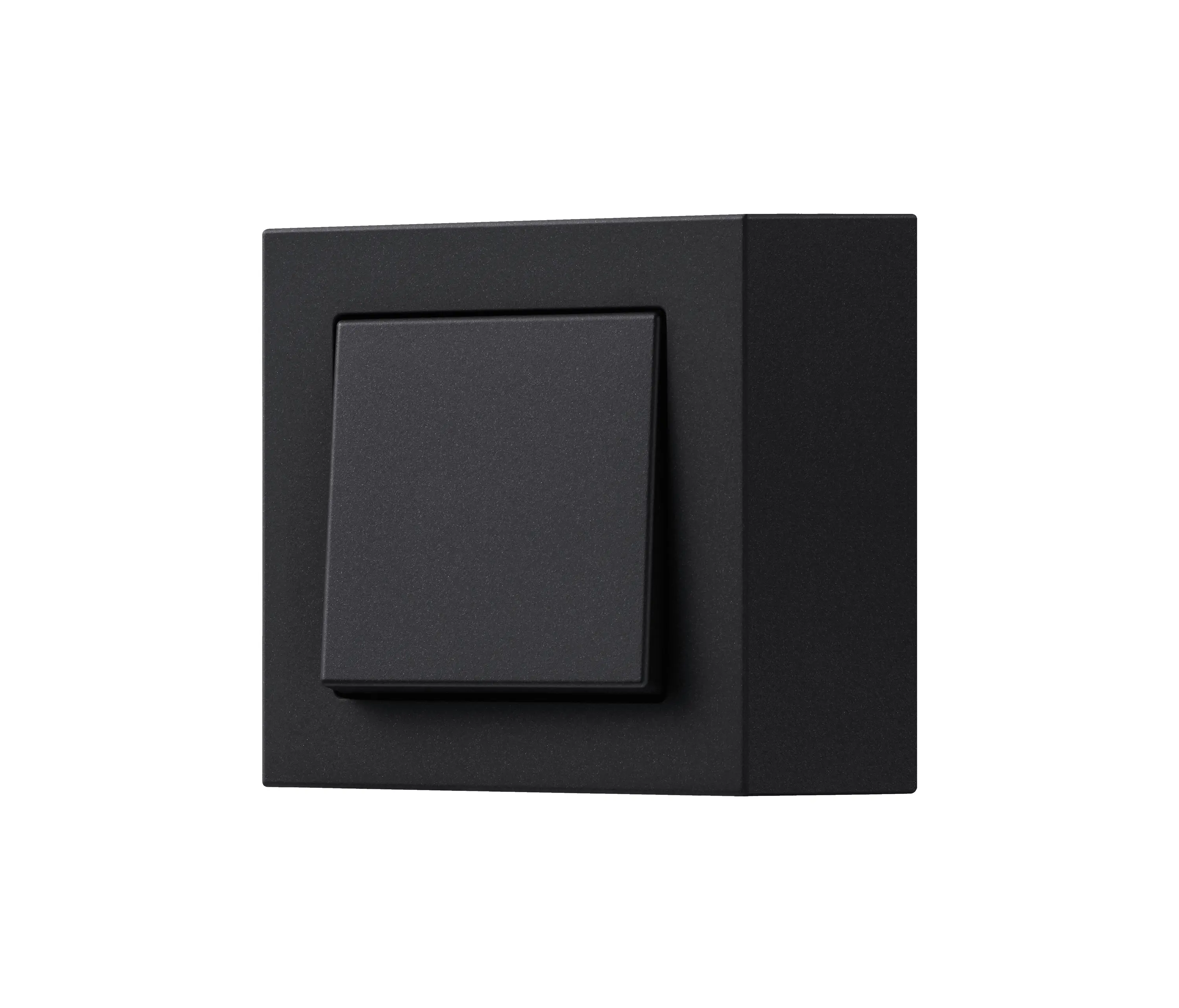 JUNG - A CUBE switch in matt anthracite