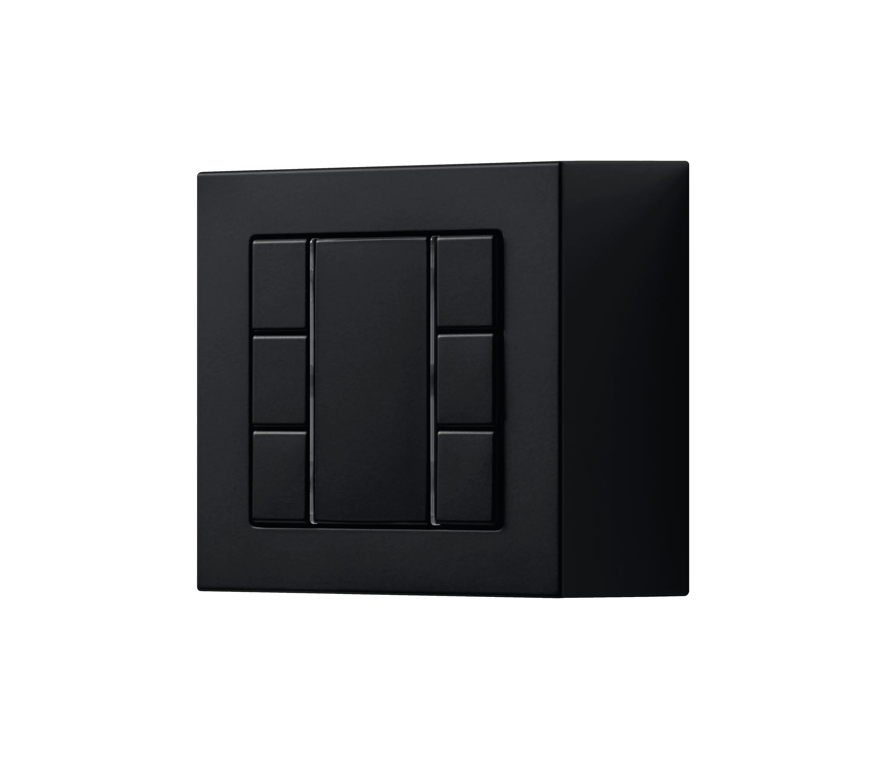 JUNG - A CUBE KNX compact room controller F 50 in matt graphite black