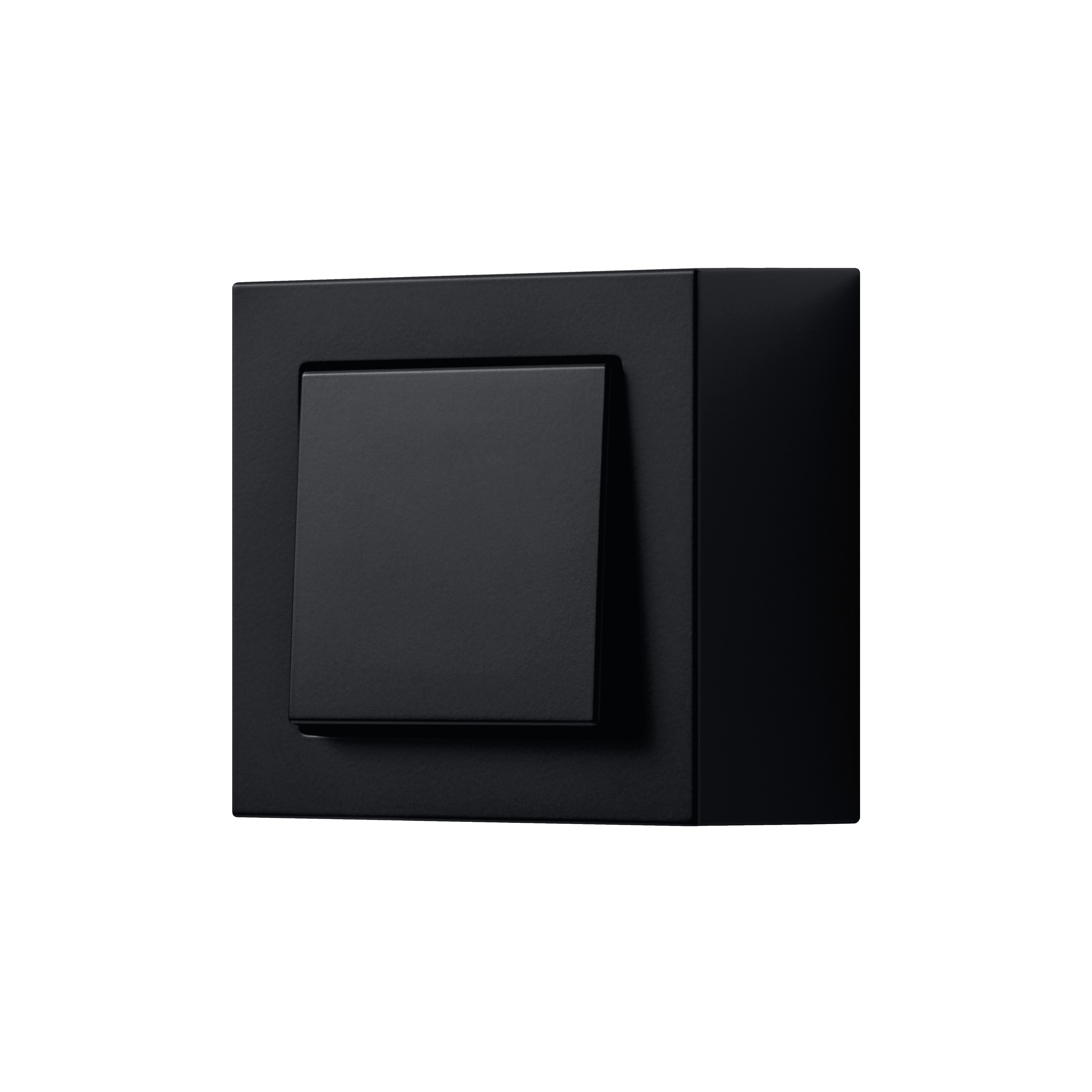 A CUBE switch in matt graphite black