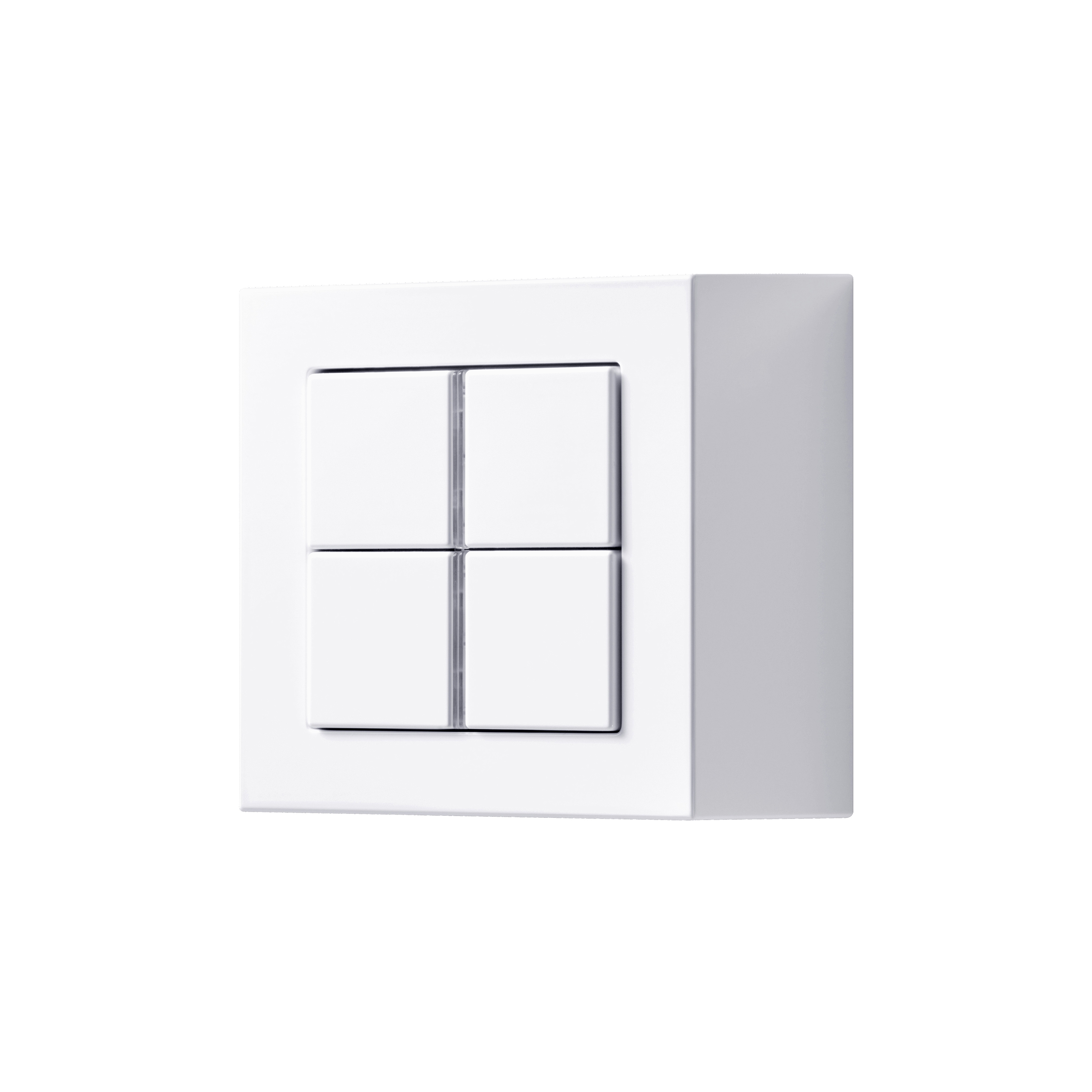A CUBE KNX compact room controller F 40 in white