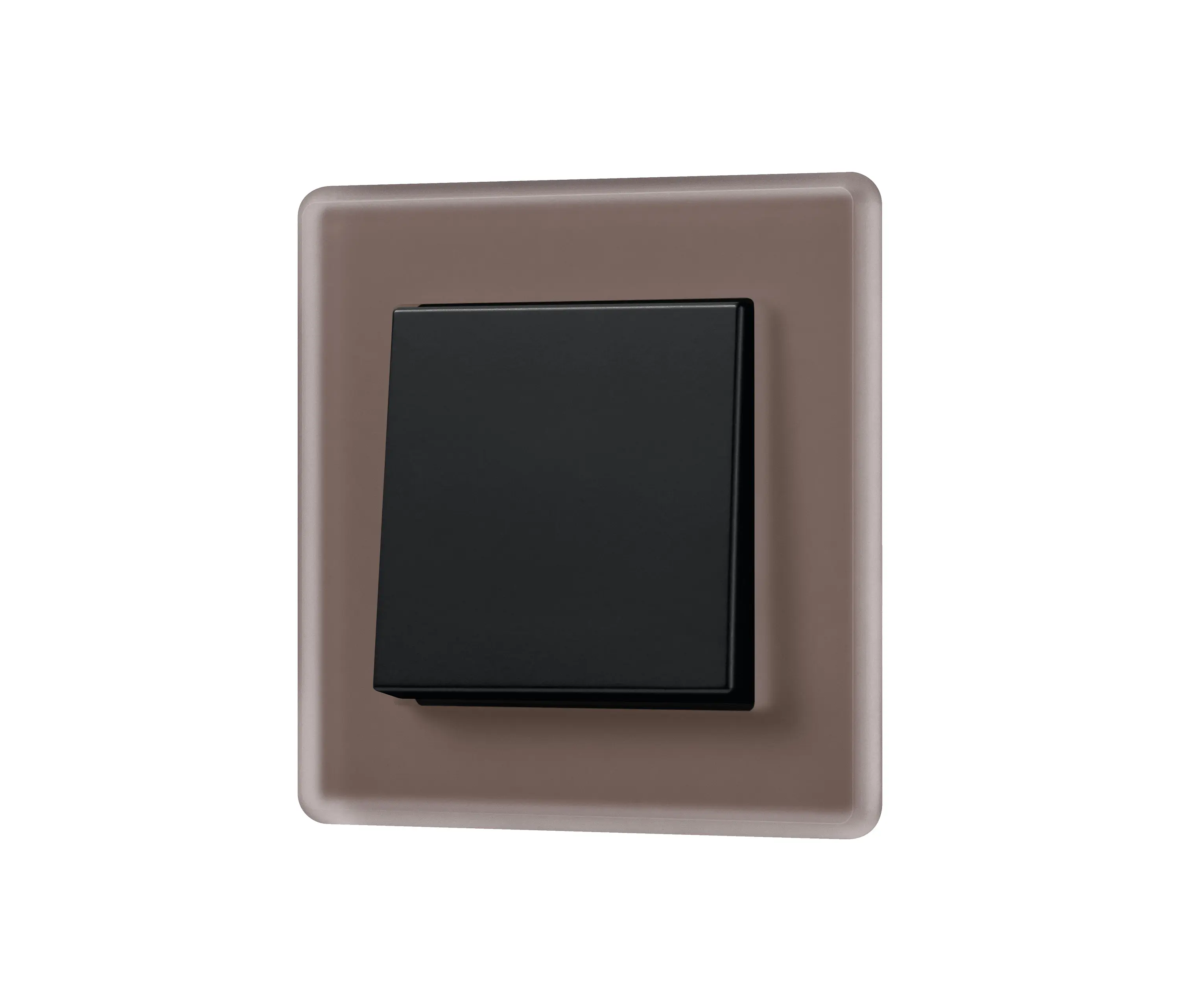 JUNG - A VIVA in mocha switch in black