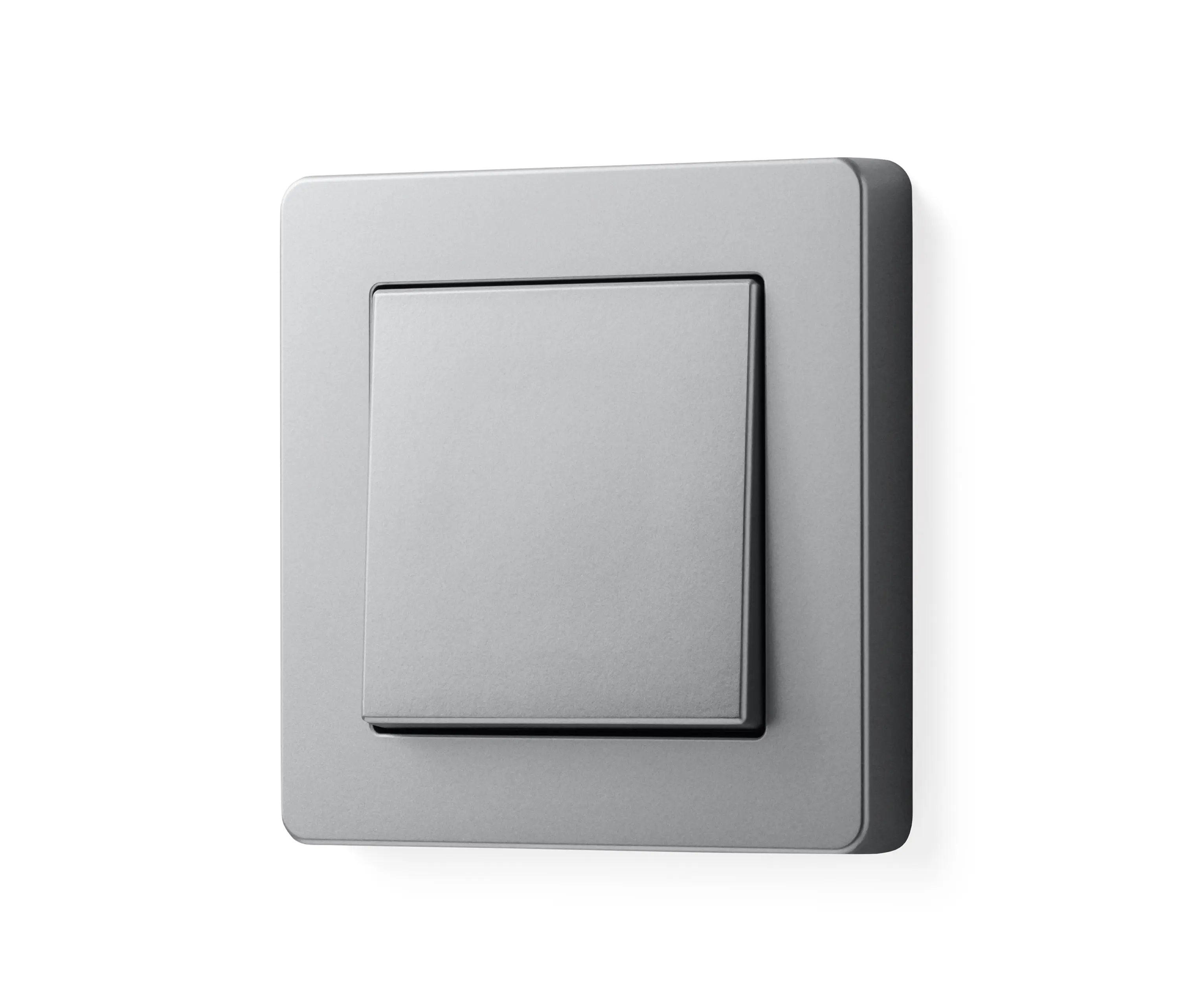 JUNG - A FLOW | Switch  in aluminium