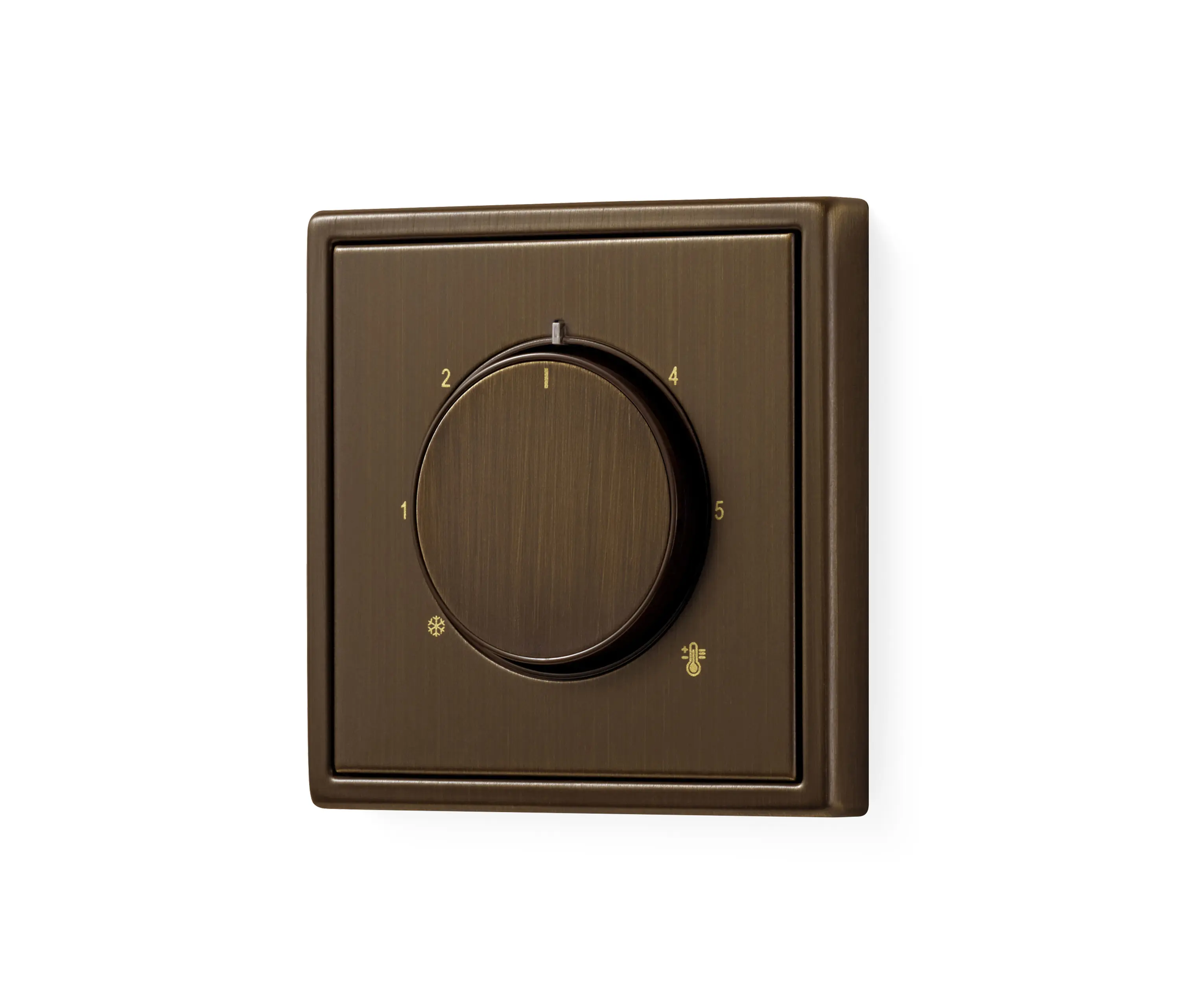 JUNG - LS 990 | Raumthermostat messing antik
