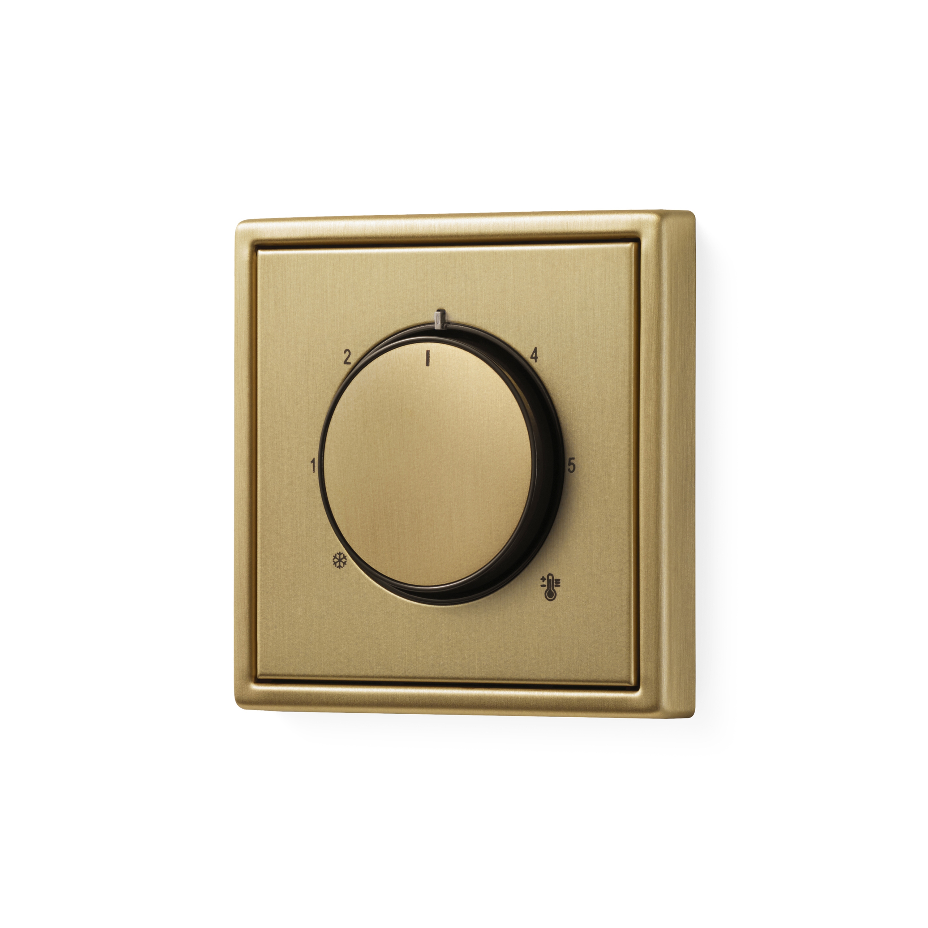 Vertoon produk LS 990 | Room Thermostat Classic brass van vervaardiger JUNG