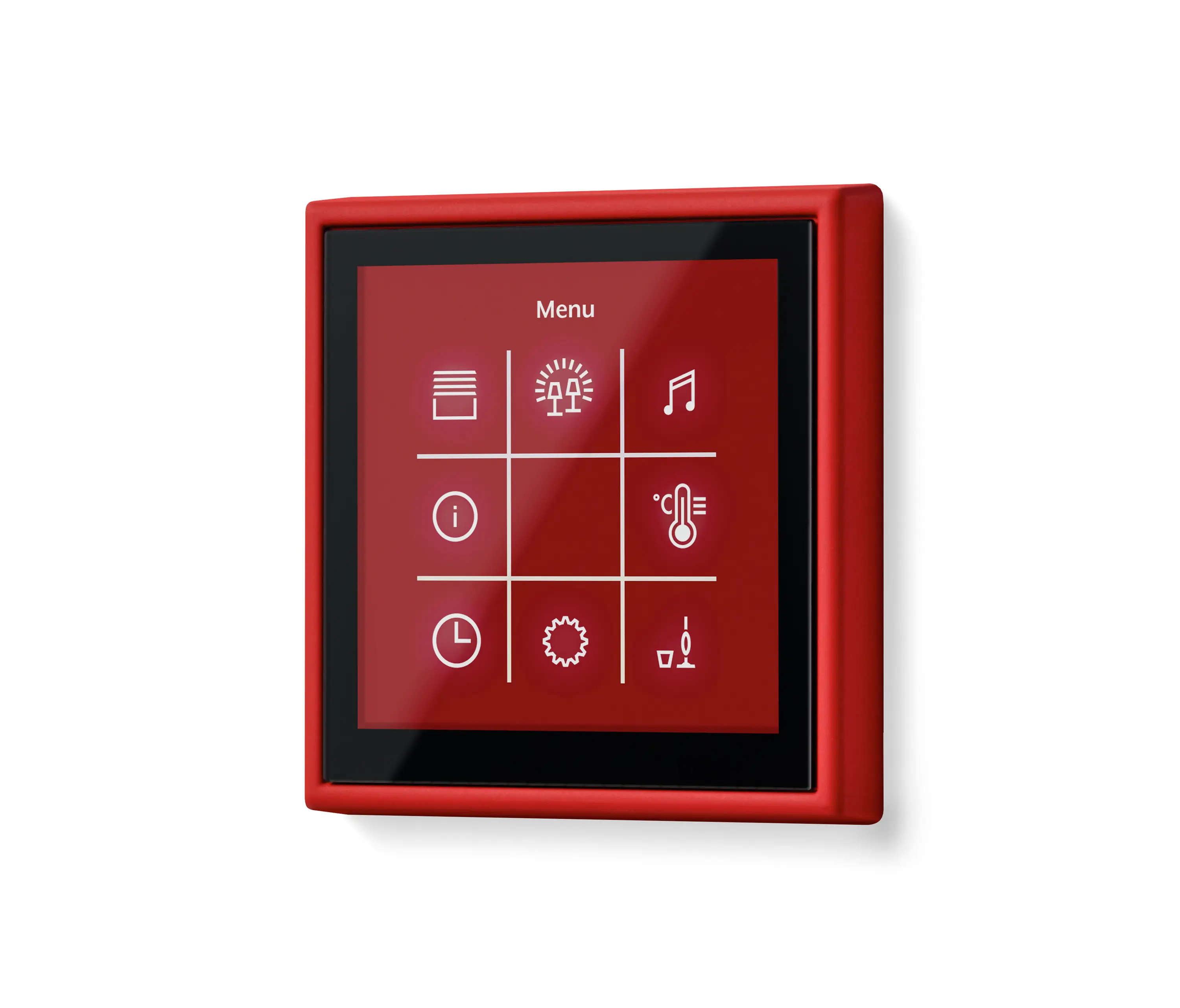 JUNG - LS 990 | Touch secure, rouge vermillon 31