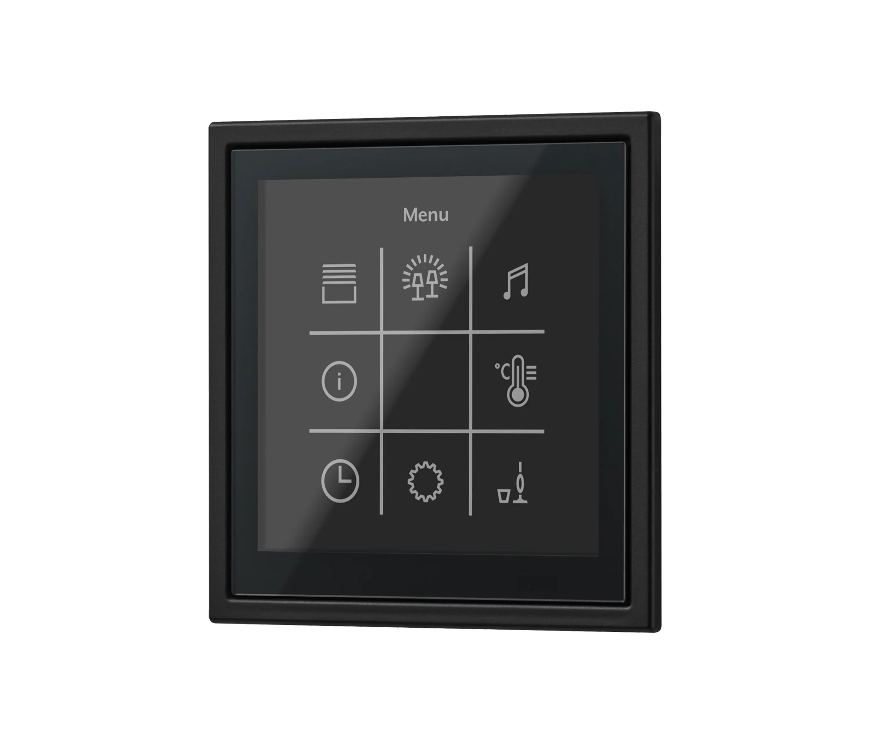 JUNG - LS ZERO | Touch matt graphite black