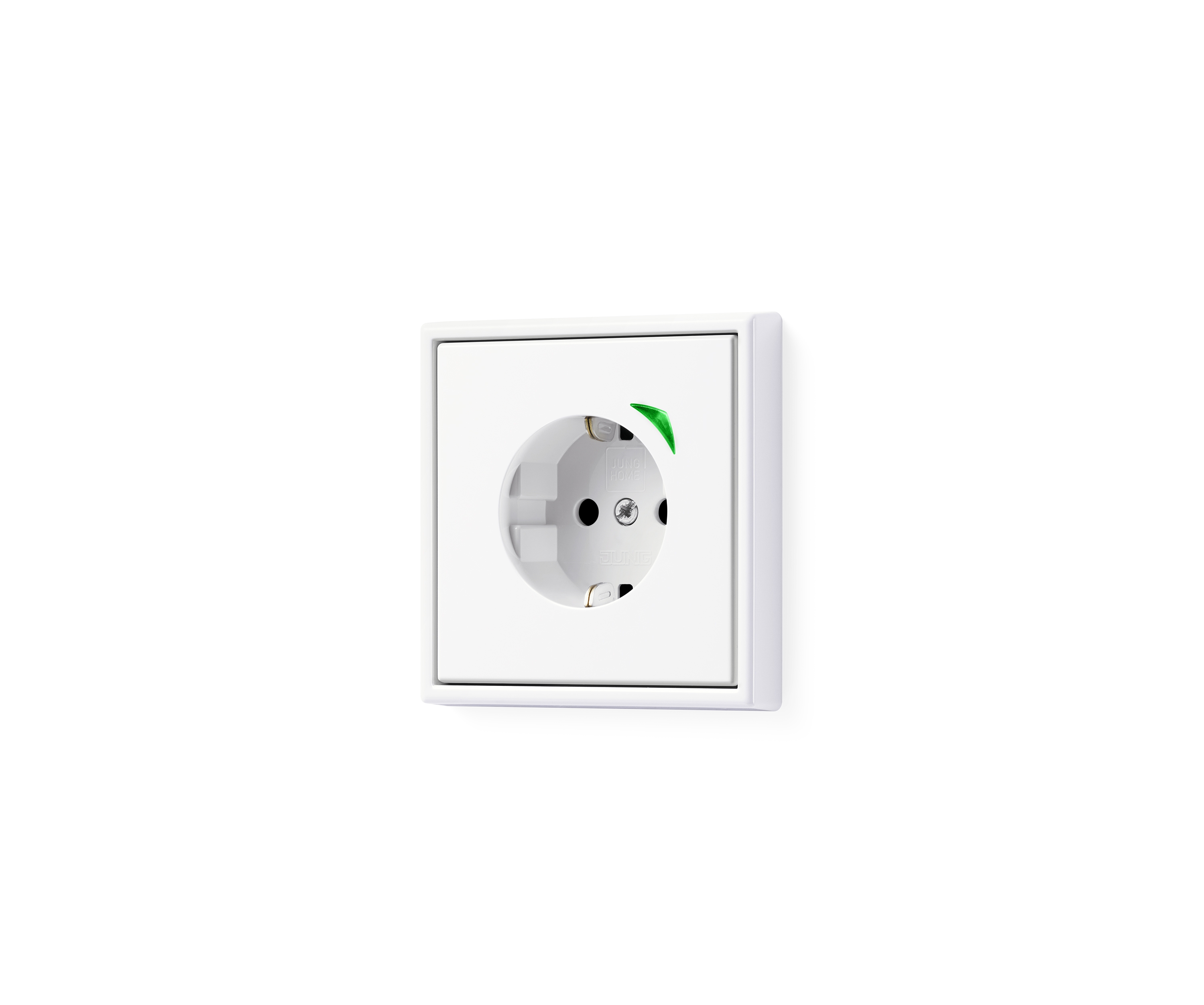 Vertoon produk LS 990 | JUNG HOME SCHUKO® socket Energy in white van vervaardiger JUNG