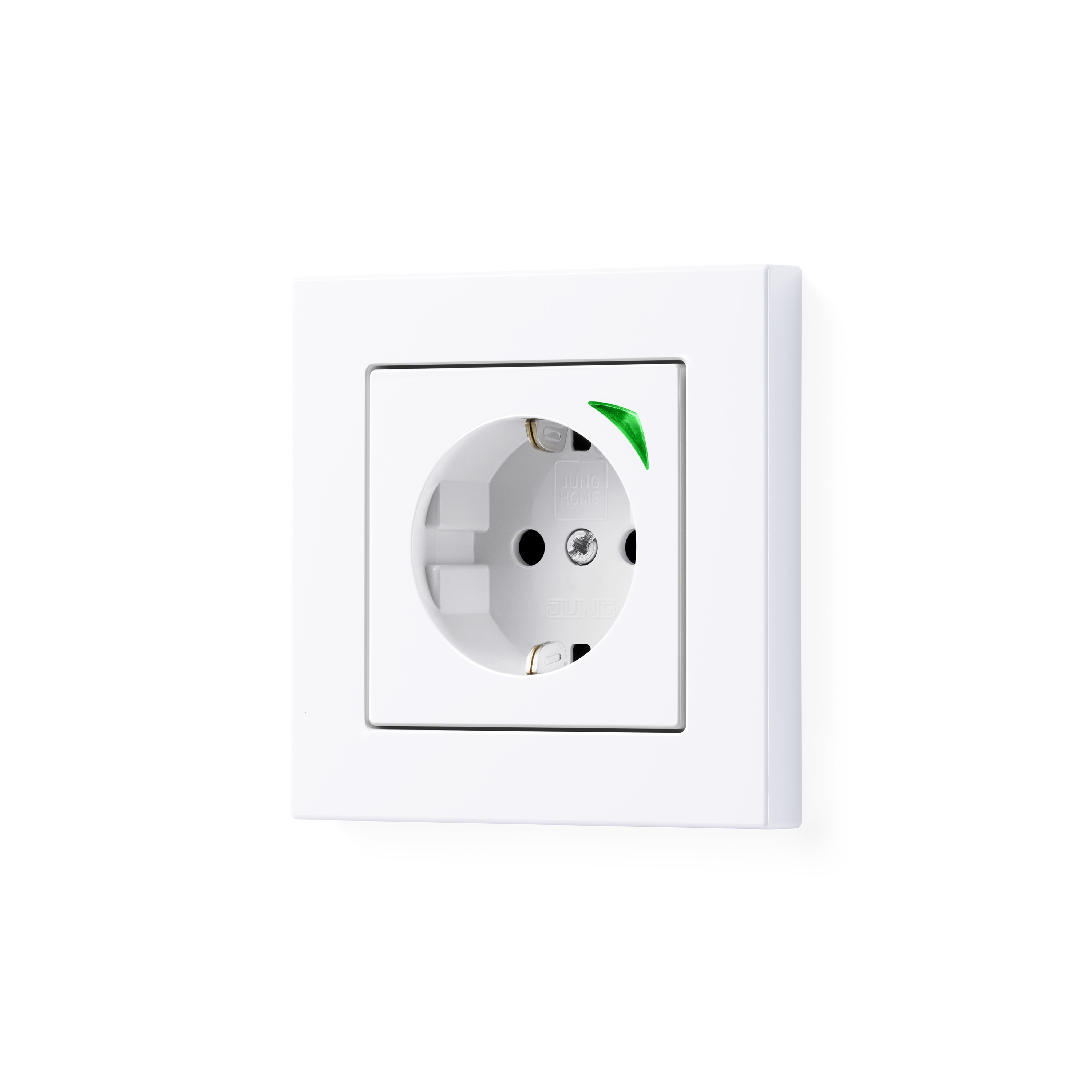 Display product A 550 | JUNG HOME SCHUKO® socket Energy in white from manufacturer JUNG