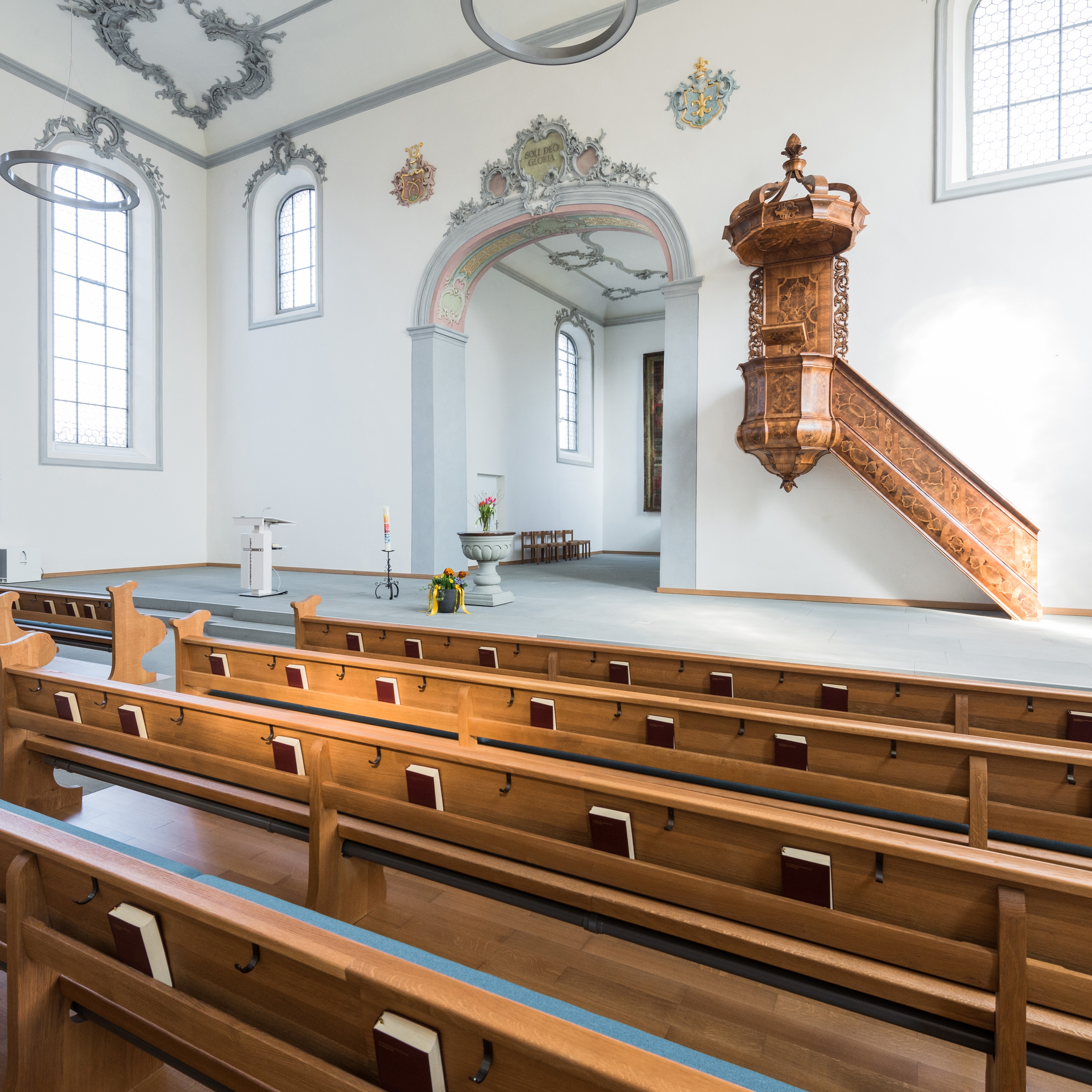 Display product Protestant church | Steckborn | Switzerland from manufacturer Girsberger