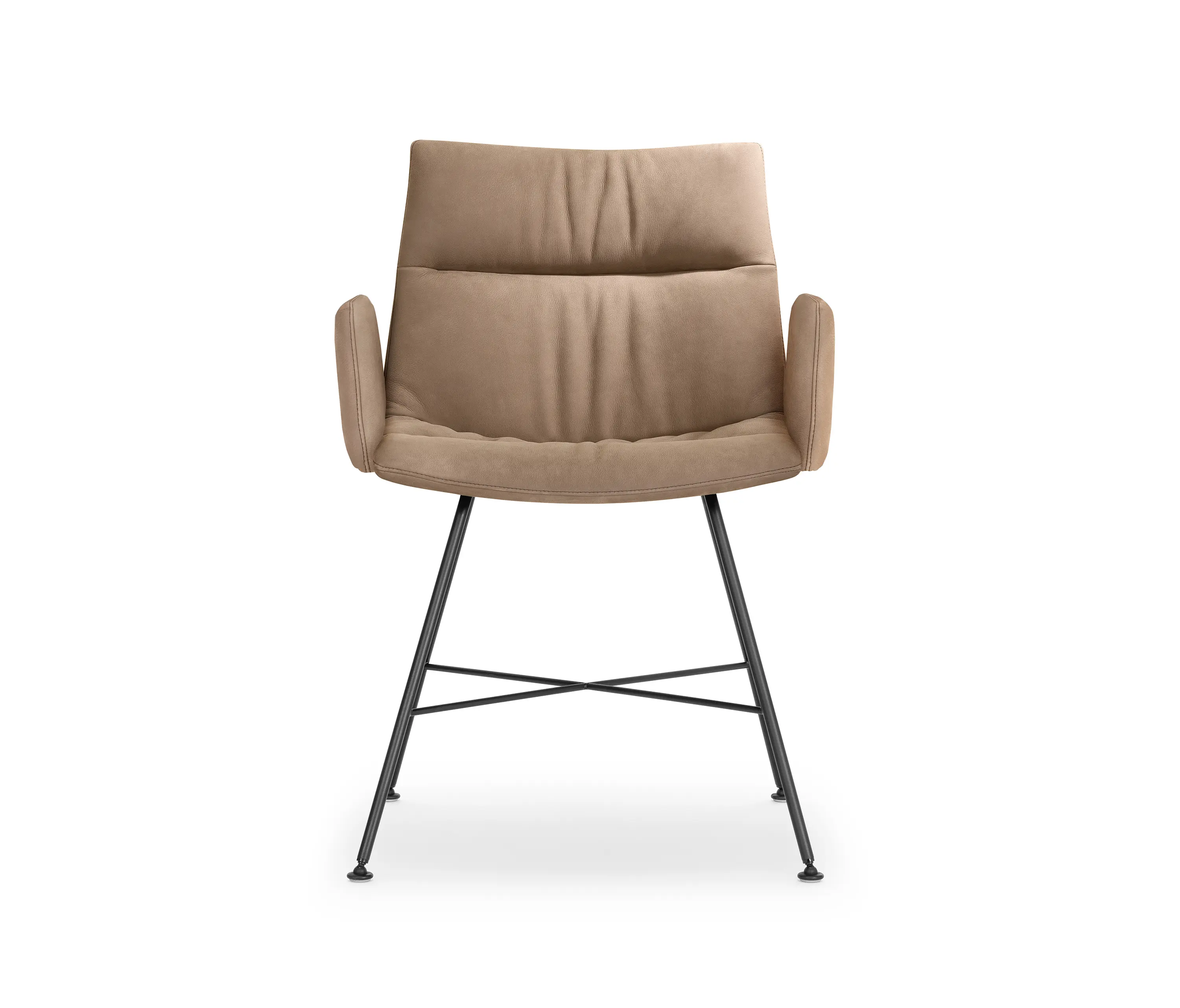 Girsberger - MAREL four-legged chair with side panels