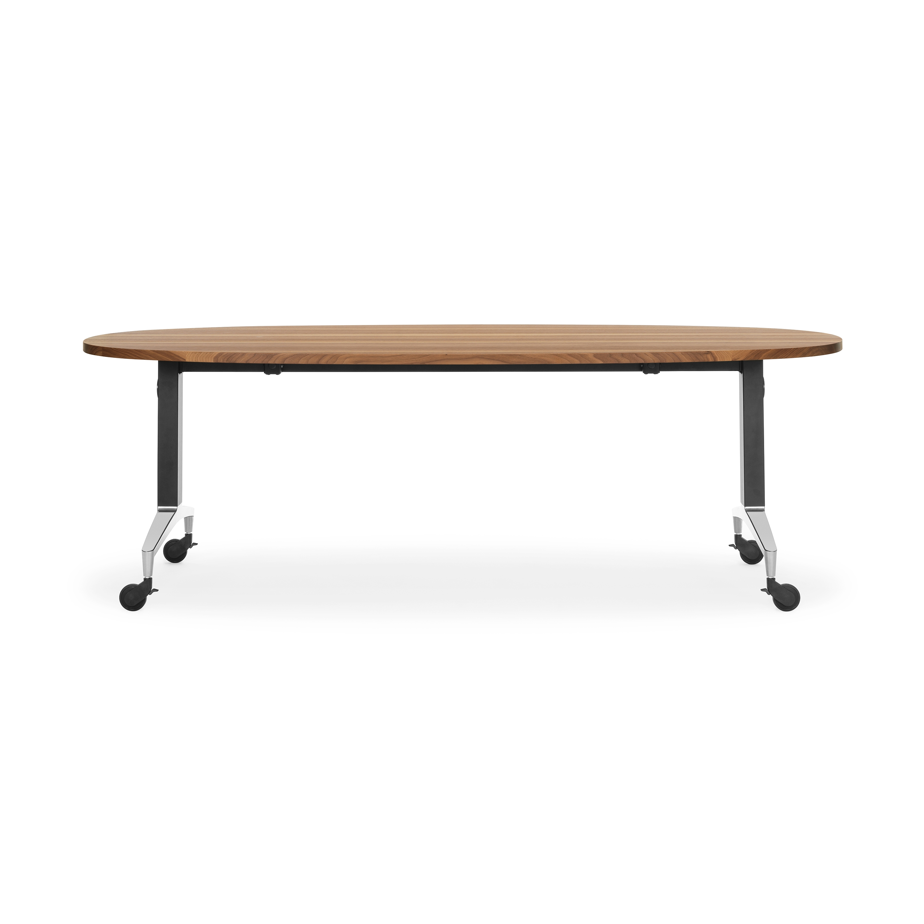 Display product ALTEO oval folding table from manufacturer Girsberger