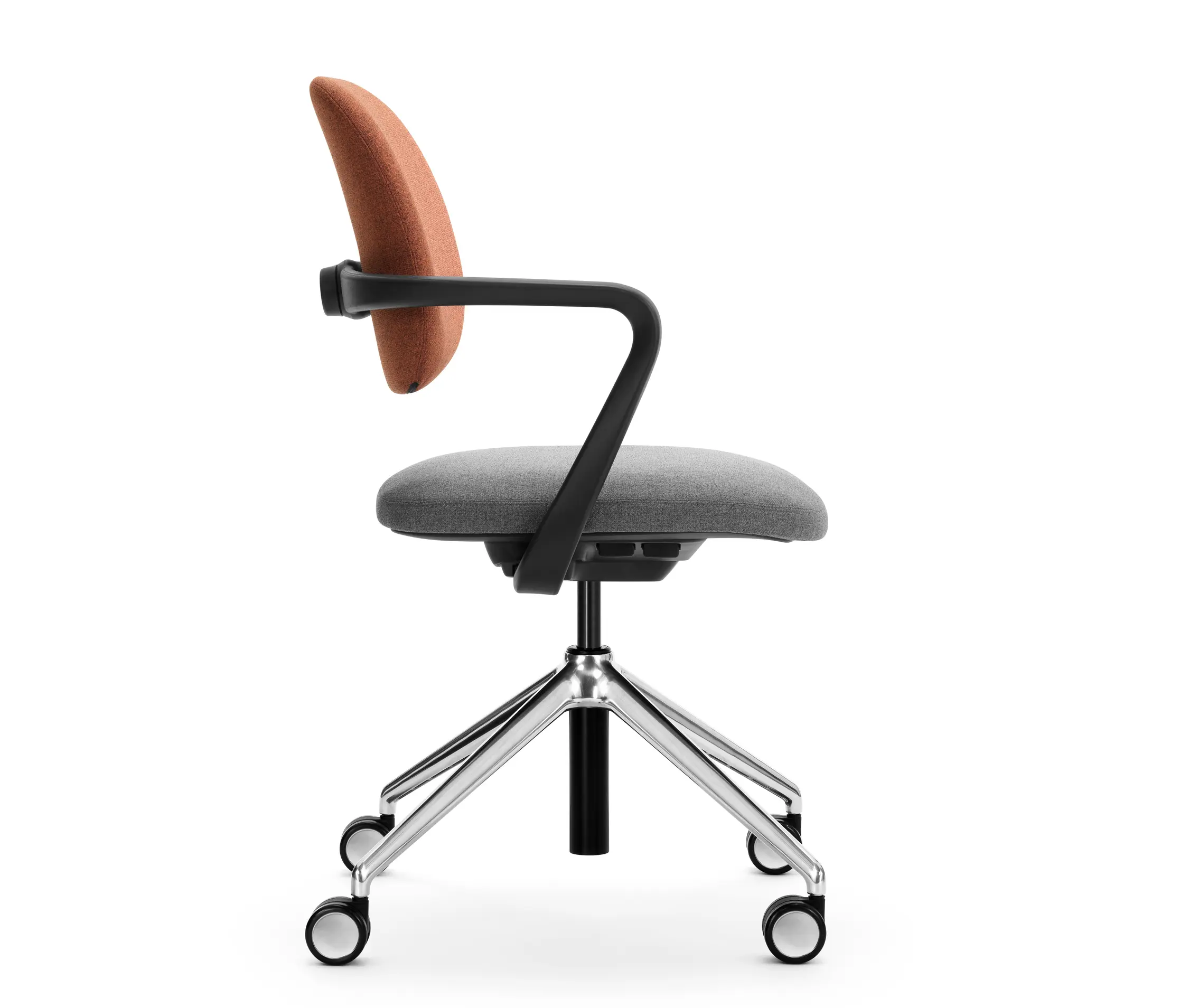 Girsberger - ATEGRA, 4-prong base with castors, height adjustable