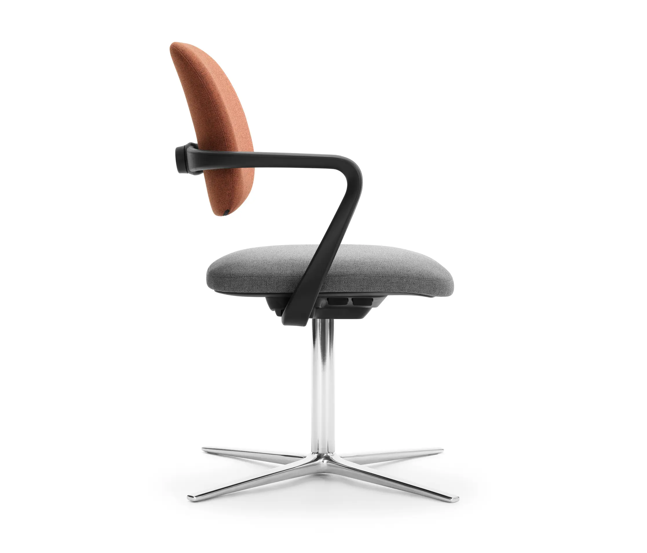 Girsberger - ATEGRA, 4-prong base flat with glides