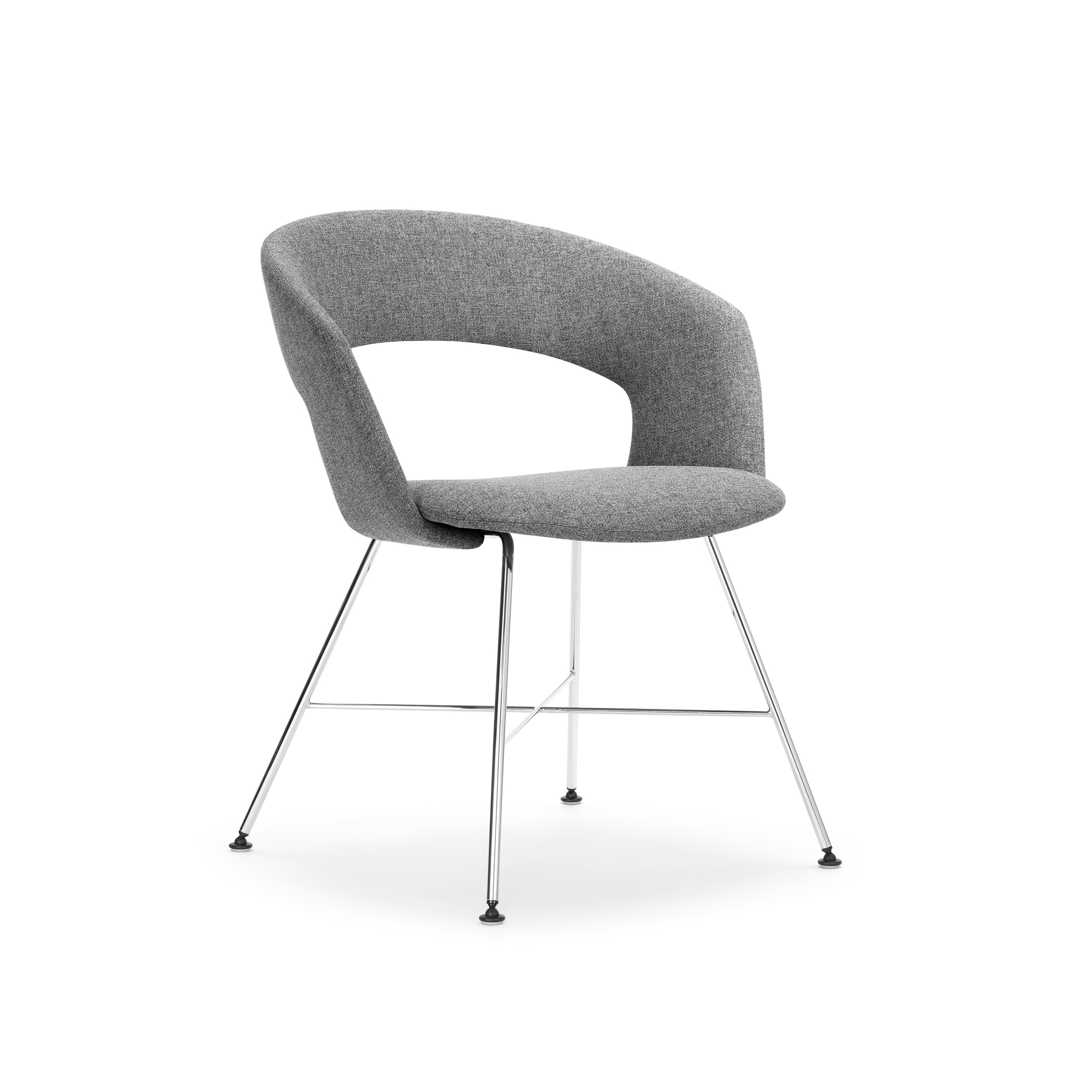 Mostra il prodotto CALINA four-legged chair with cross brace del produttore Girsberger