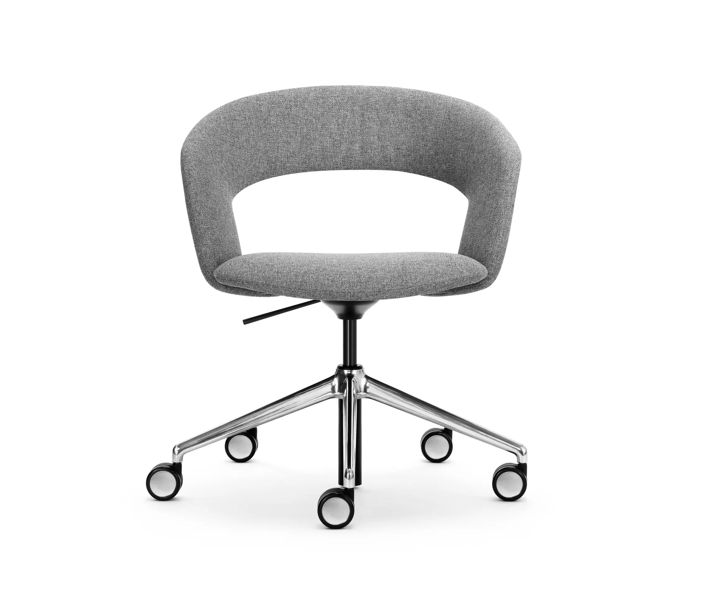 Girsberger - CALINA piétement à 5 branches, roulettes, réglable en hauteur