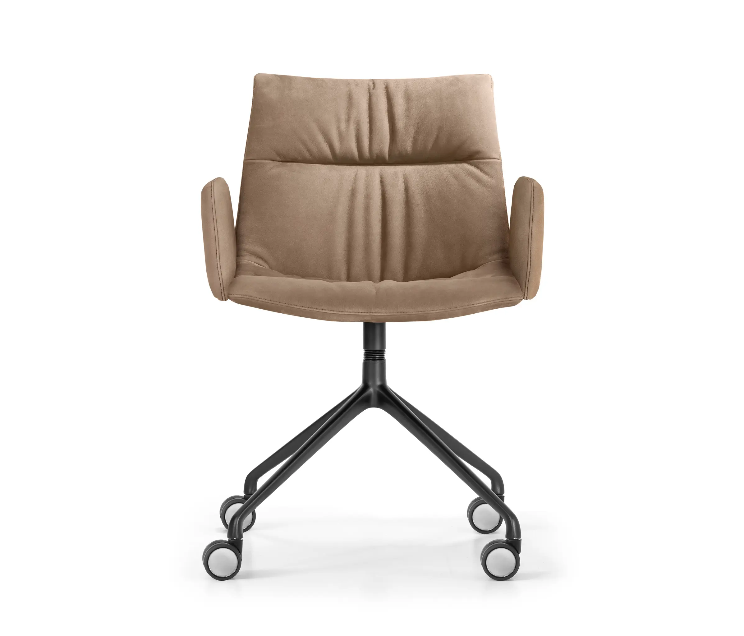 Girsberger - MAREL Piétement à 4 branches, roulettes et des joues d'accoudoirs