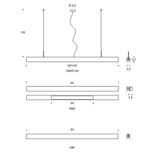segno - Trim Lampes en applique