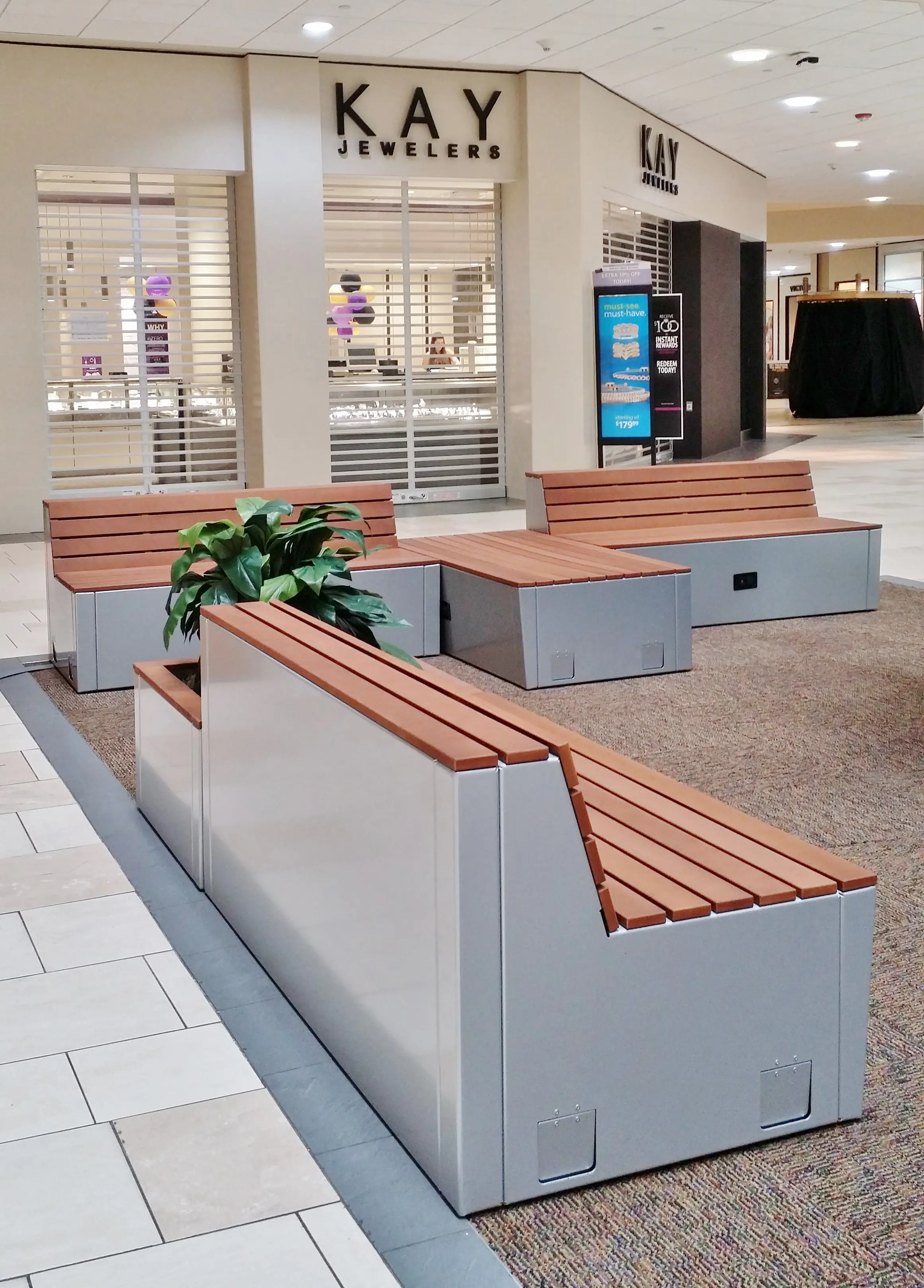 Altek - Garda Bench With Back