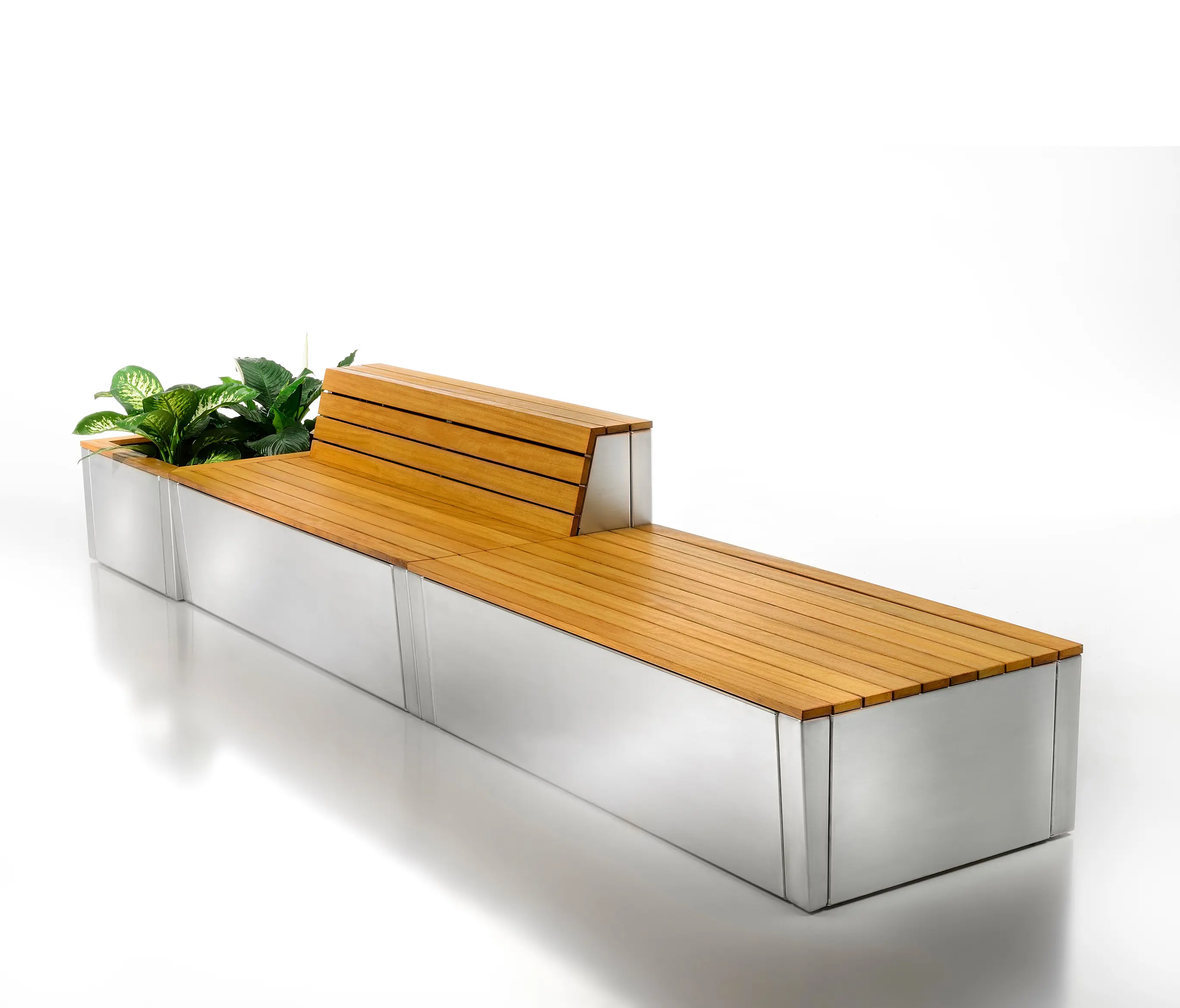 Altek - Garda Bench With Back