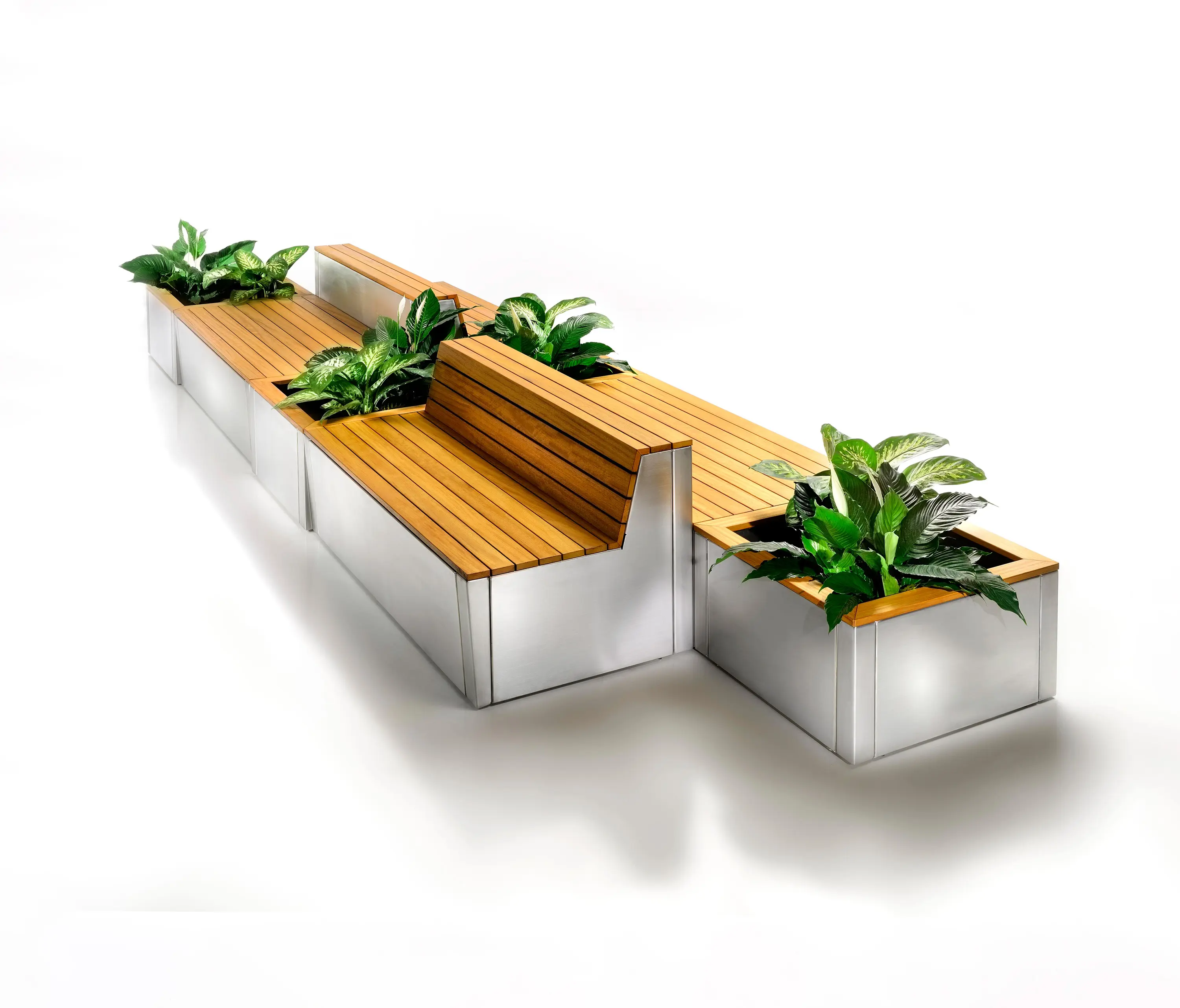 Altek - Garda Bench With Back