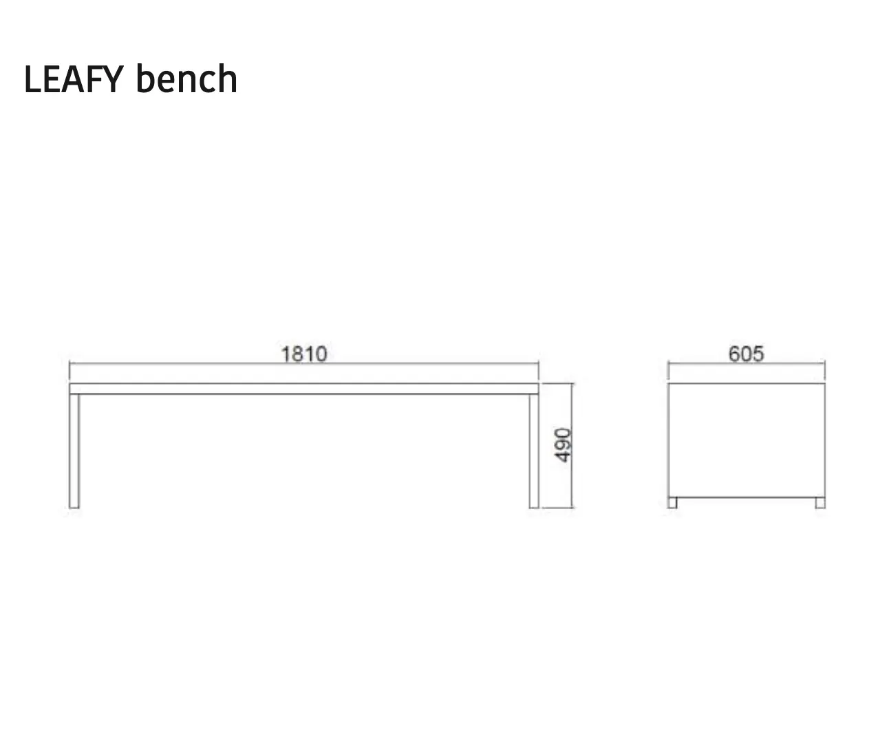 Altek - Leafy Bench
