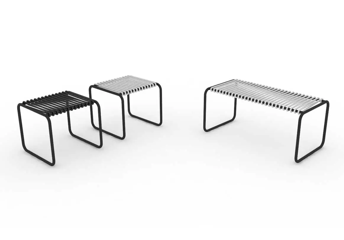 Altek - Rada Low Stools & Ottoman