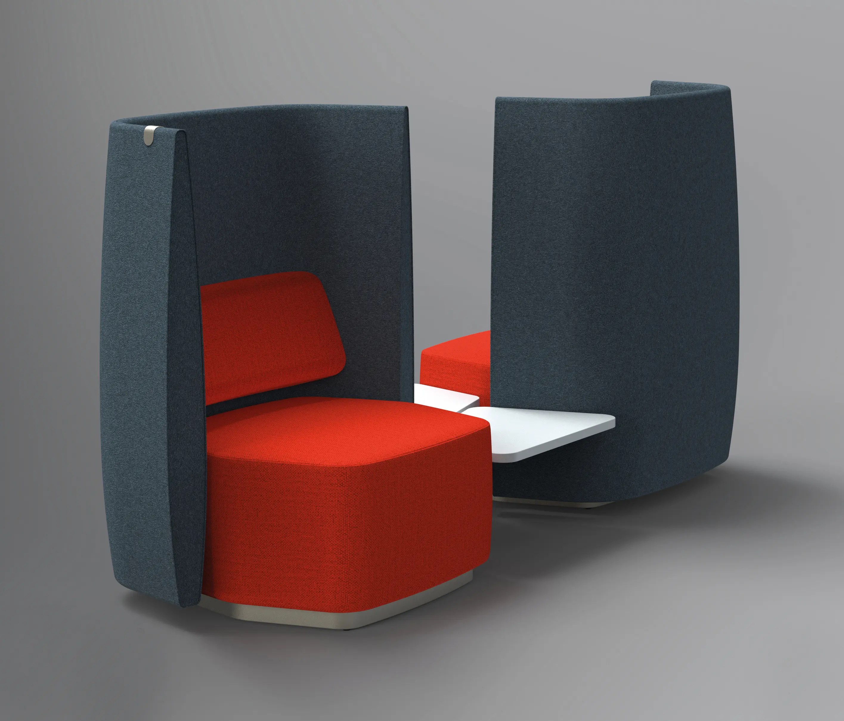 Altek - AirWave Trapezoidal Side Tables
