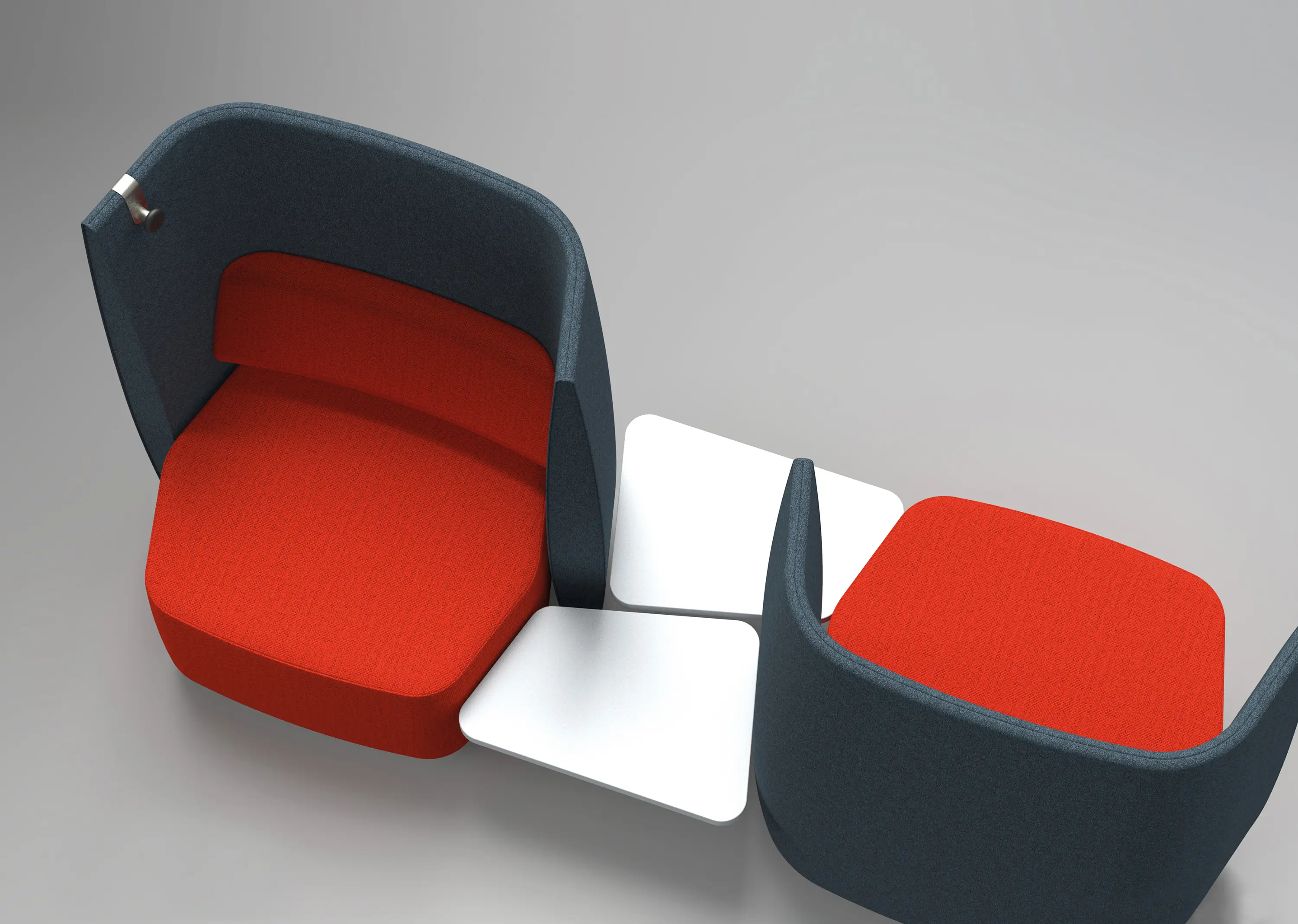 Altek - AirWave Trapezoidal Side Tables