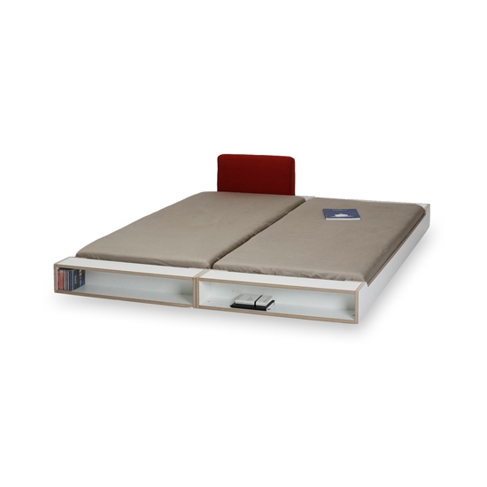 Vertoon produk bianca platform Bed van vervaardiger maude