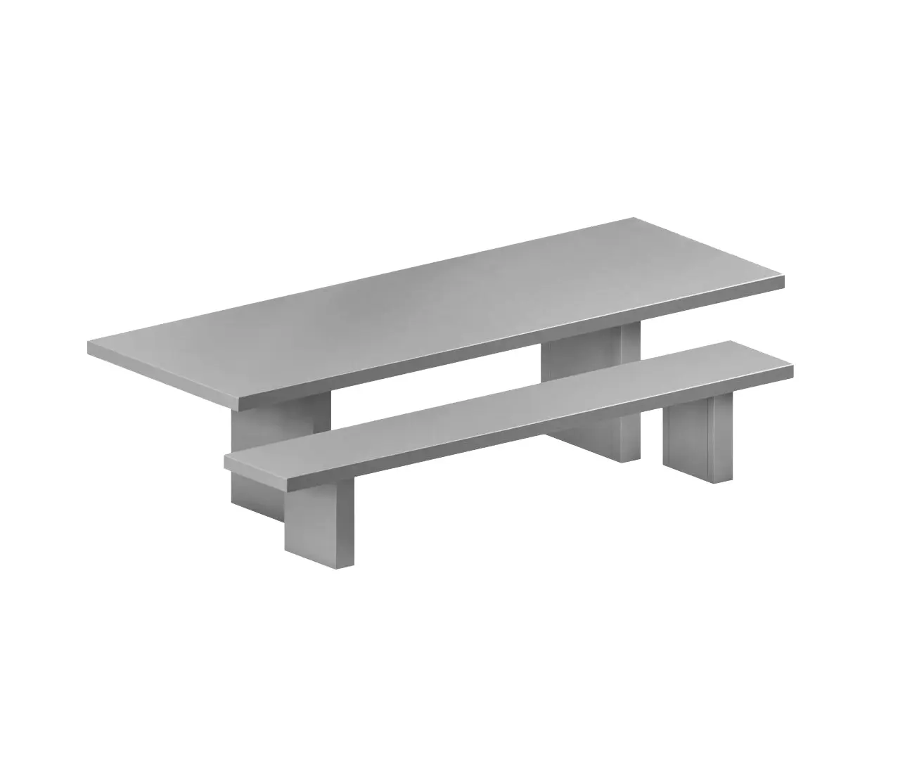 ZEUS - Tommaso Outdoor Table & Bench