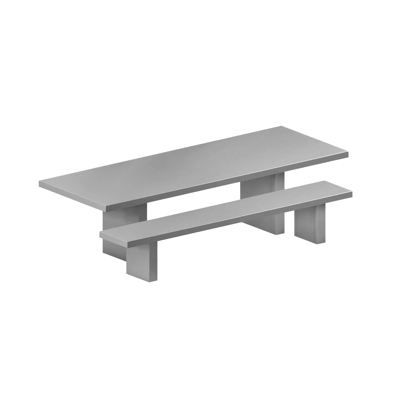 Display product Tommaso Outdoor Table & Bench from manufacturer ZEUS