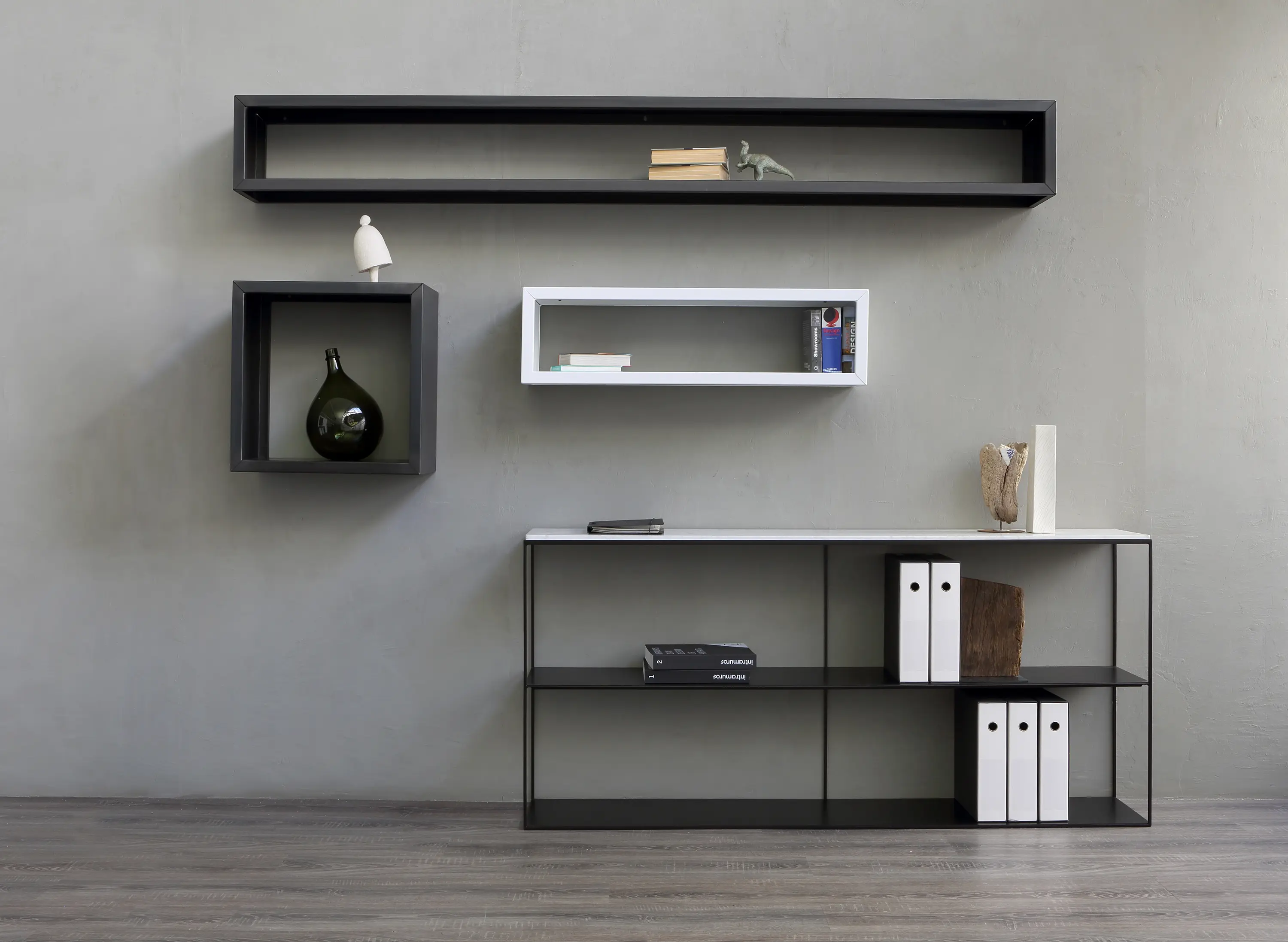 ZEUS - Slim Marble Sideboard