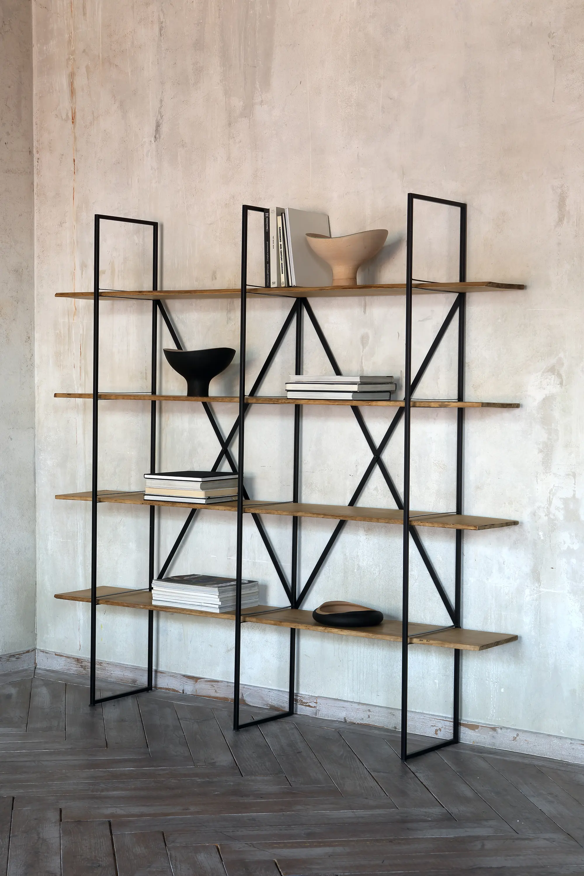 ZEUS - Slim Irony Bookcase
