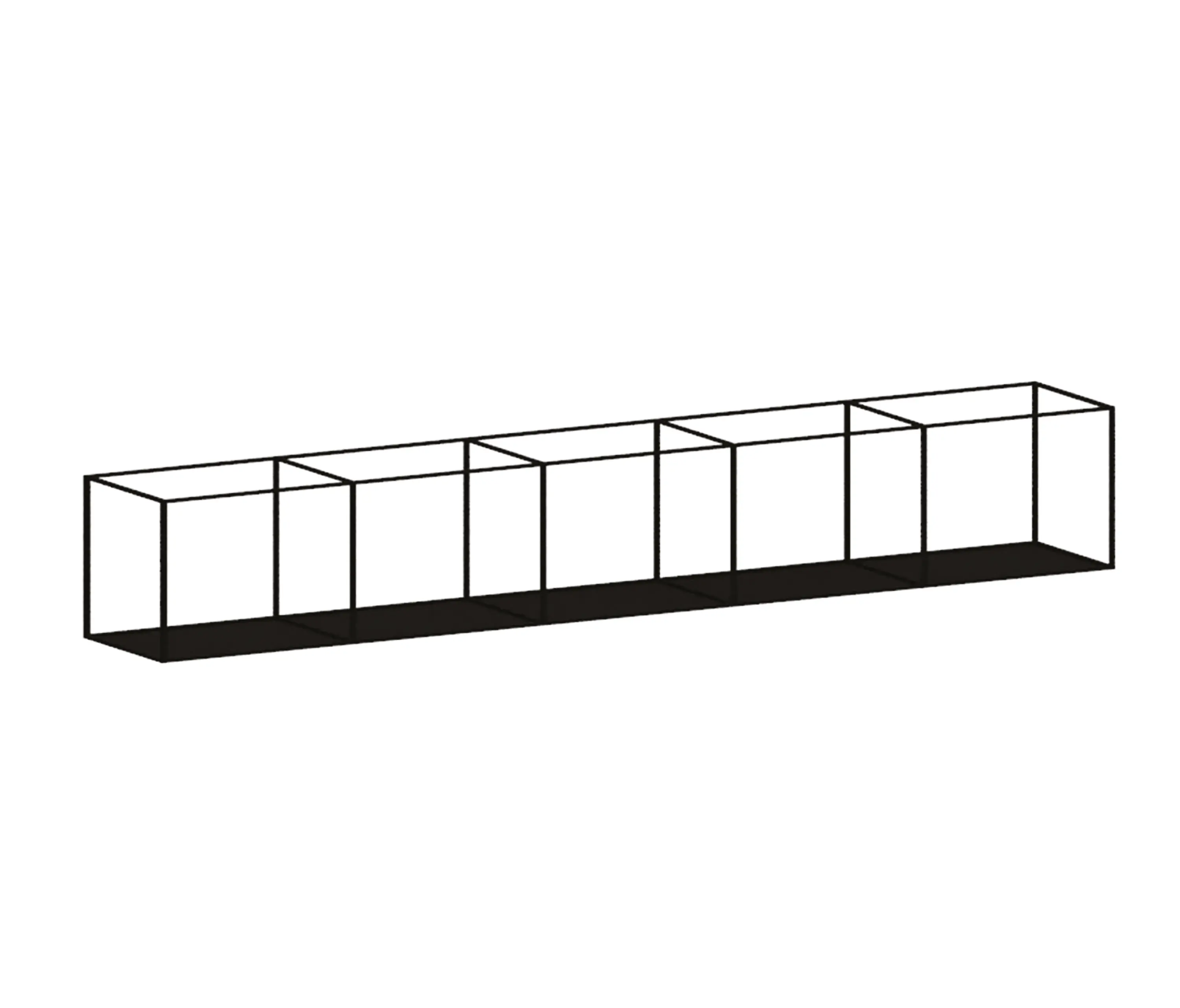 ZEUS - Slim Irony Wall Rack