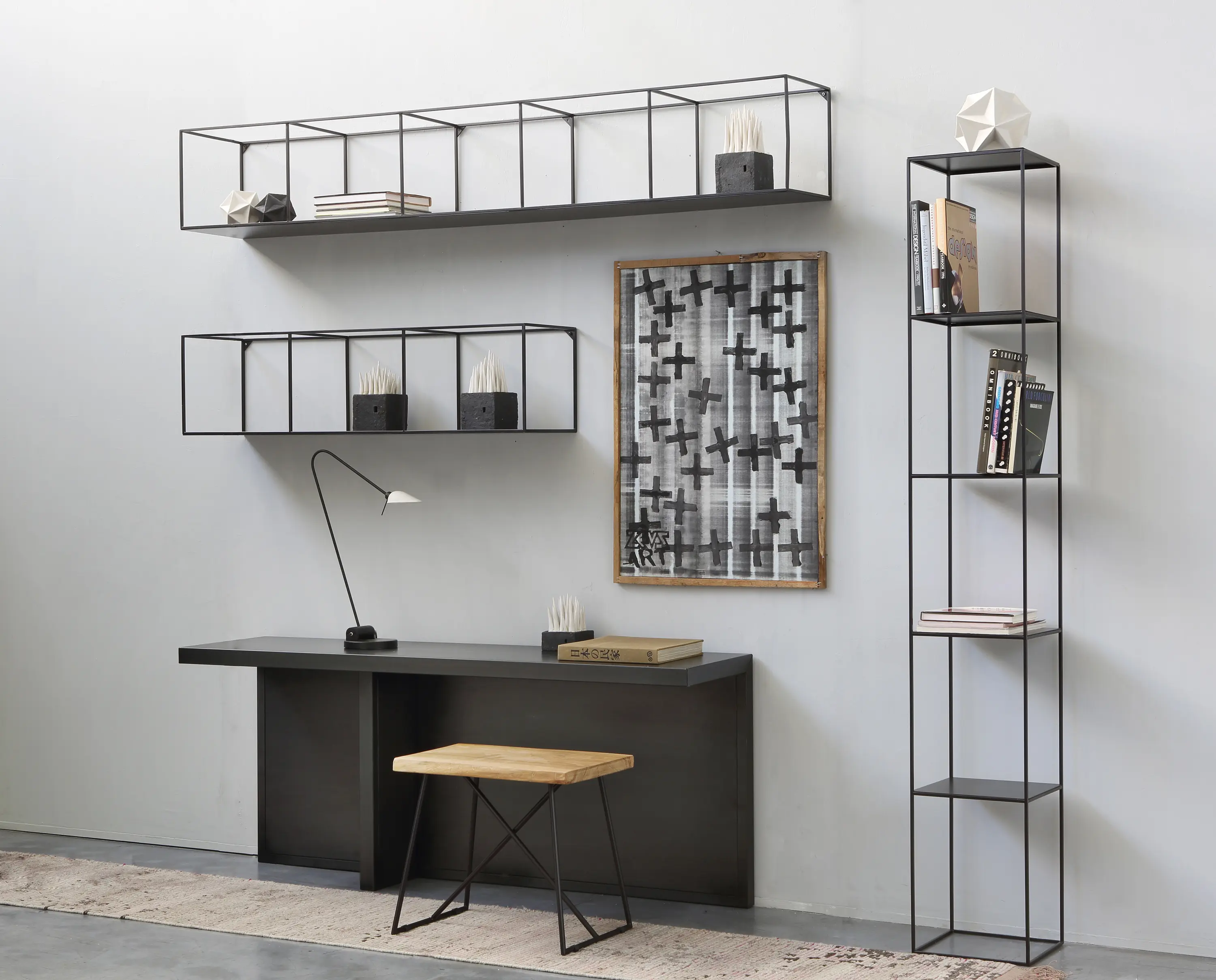 ZEUS - Slim Irony Wall Rack